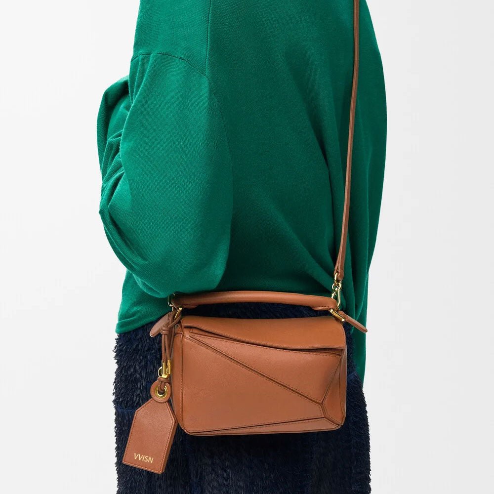 Mini Featherlight Puzzle bag in nappa lambskin - VVISN