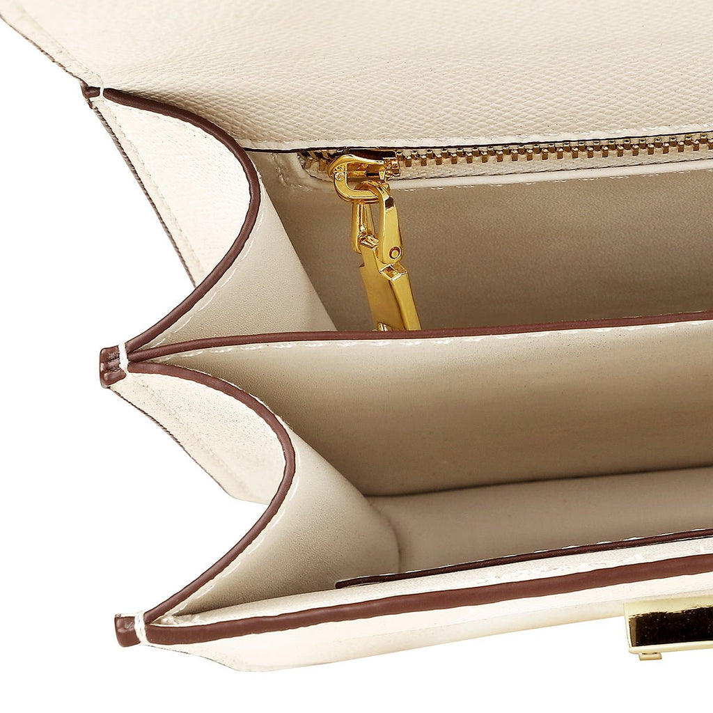 Mini Lychee Grain Cowhide Handbag - VVISN