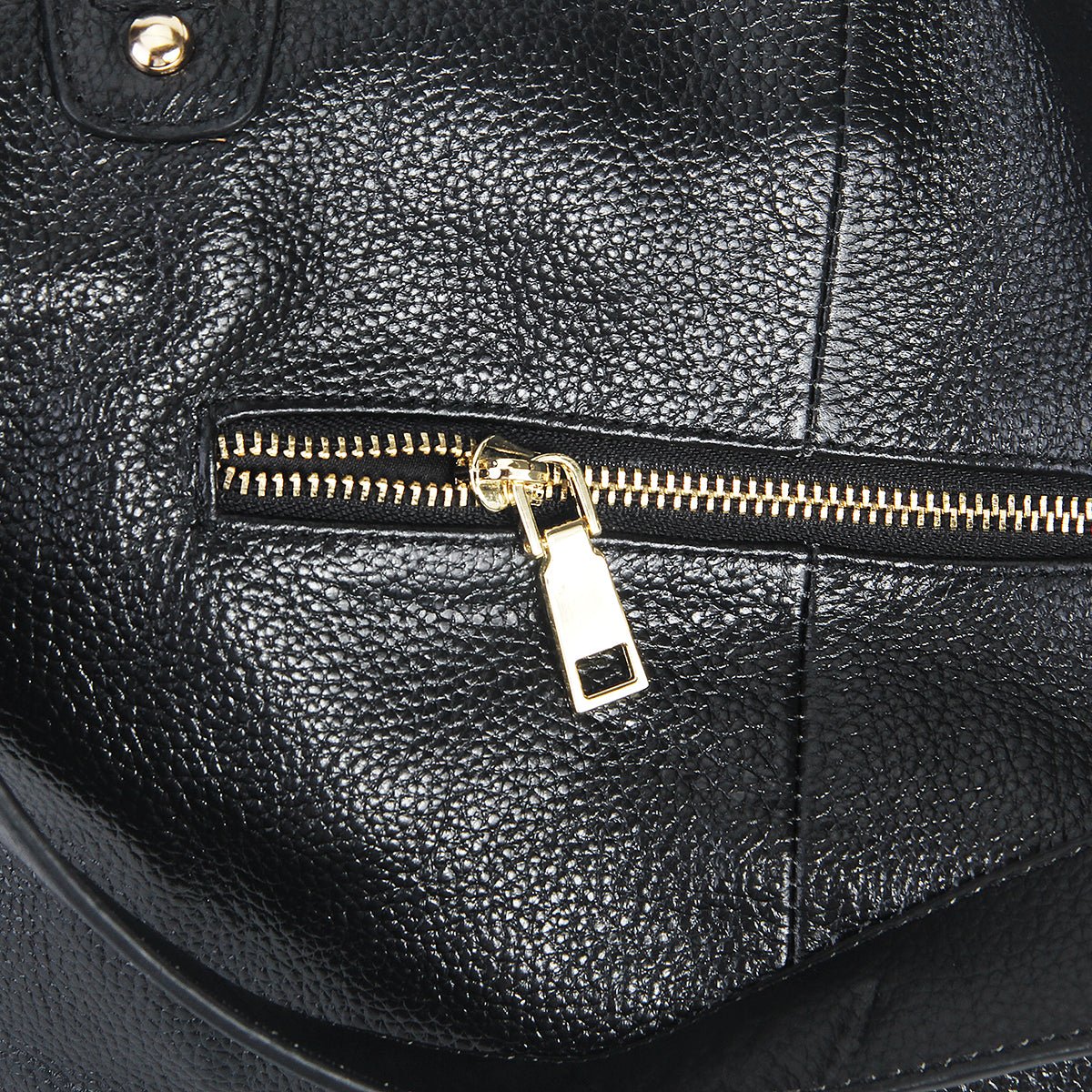 Minimalist Full Grain Leather Large Tote - VVISN