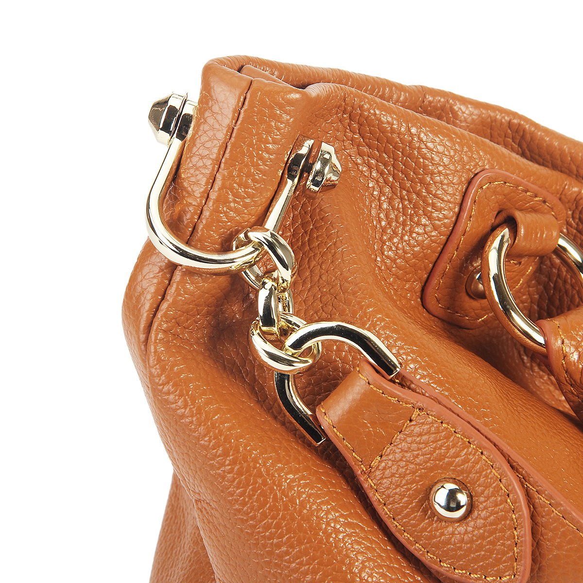 Minimalist Full Grain Leather Large Tote - VVISN
