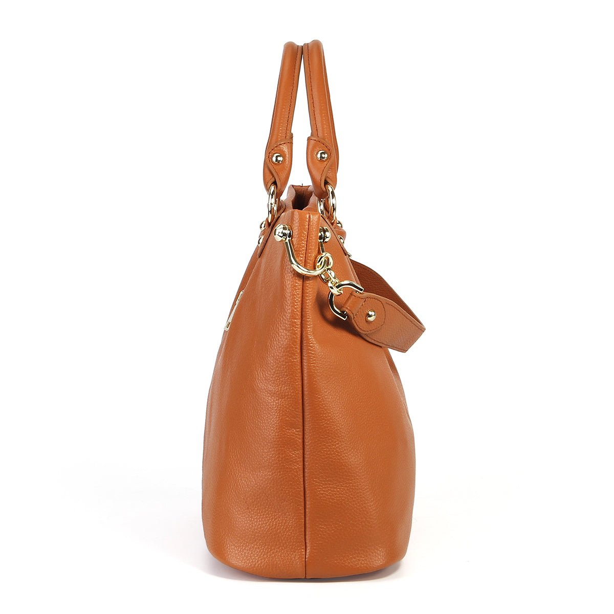 Minimalist Full Grain Leather Large Tote - VVISN