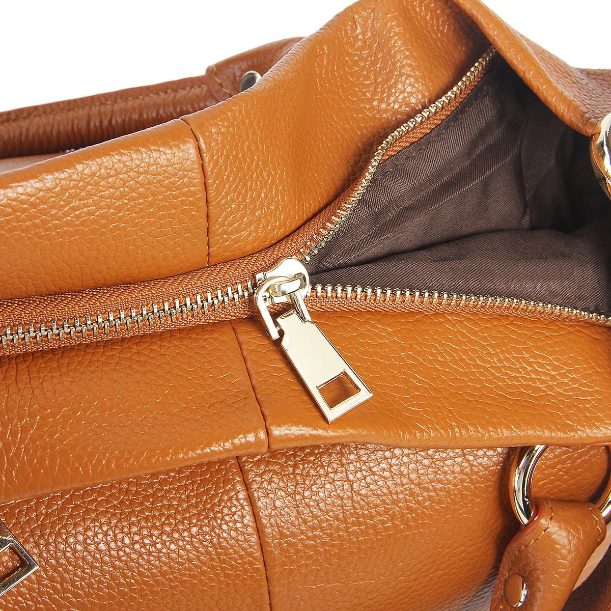 Minimalist Full Grain Leather Large Tote - VVISN