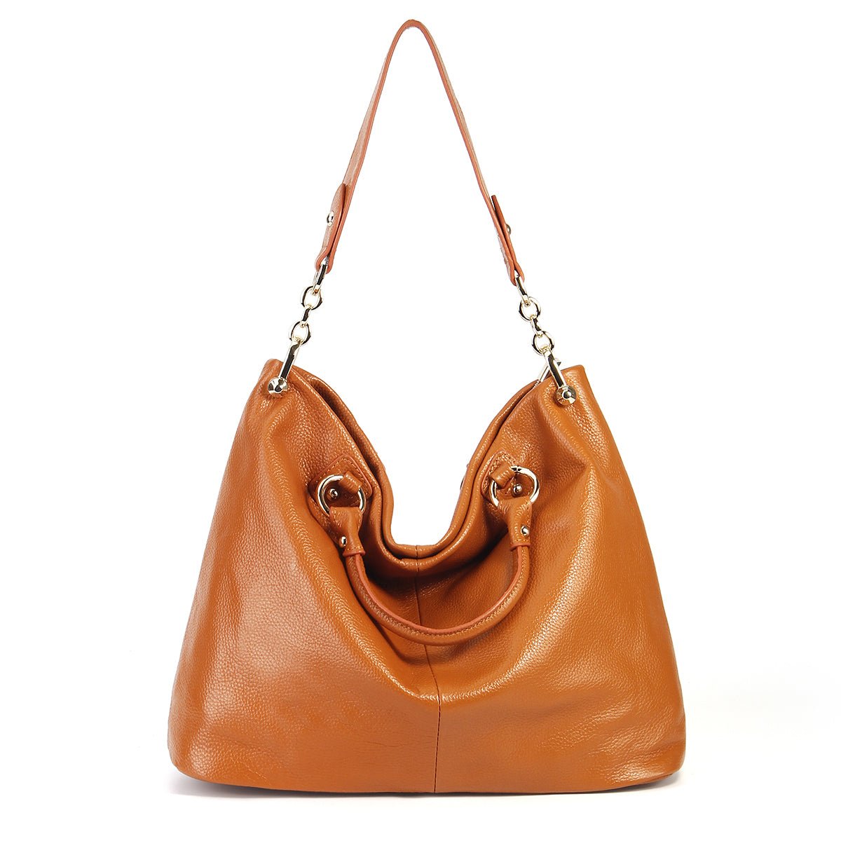 Minimalist Full Grain Leather Large Tote - VVISN