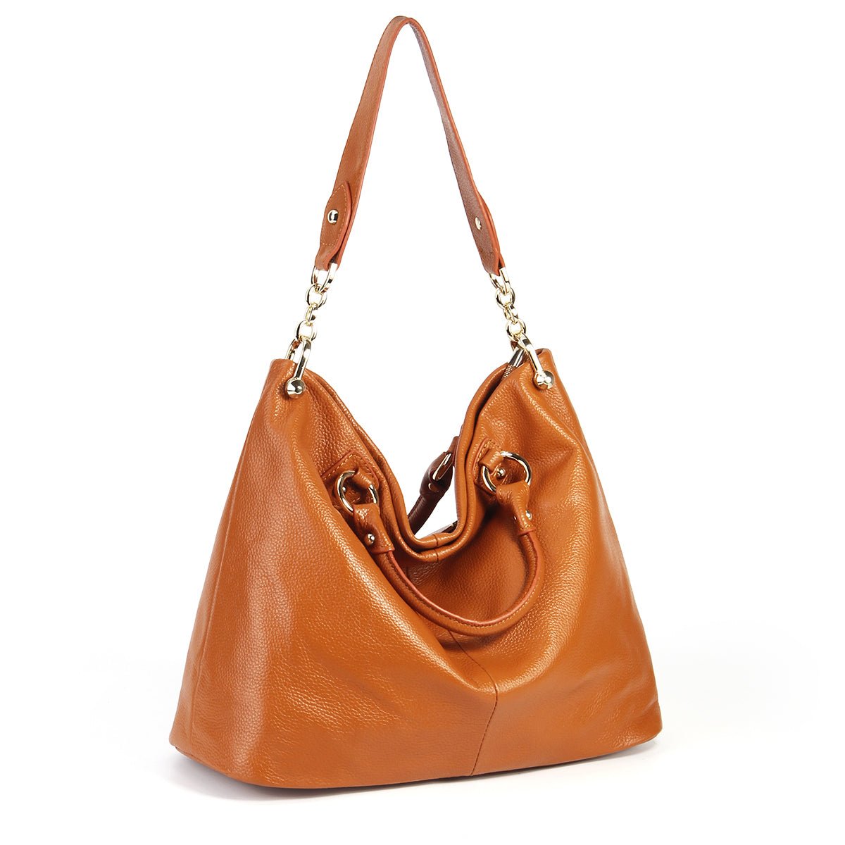 Minimalist Full Grain Leather Large Tote - VVISN