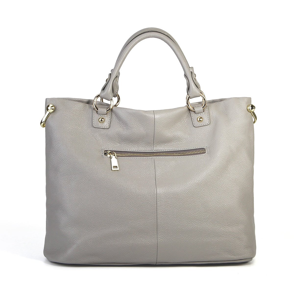 Minimalist Full Grain Leather Large Tote - VVISN