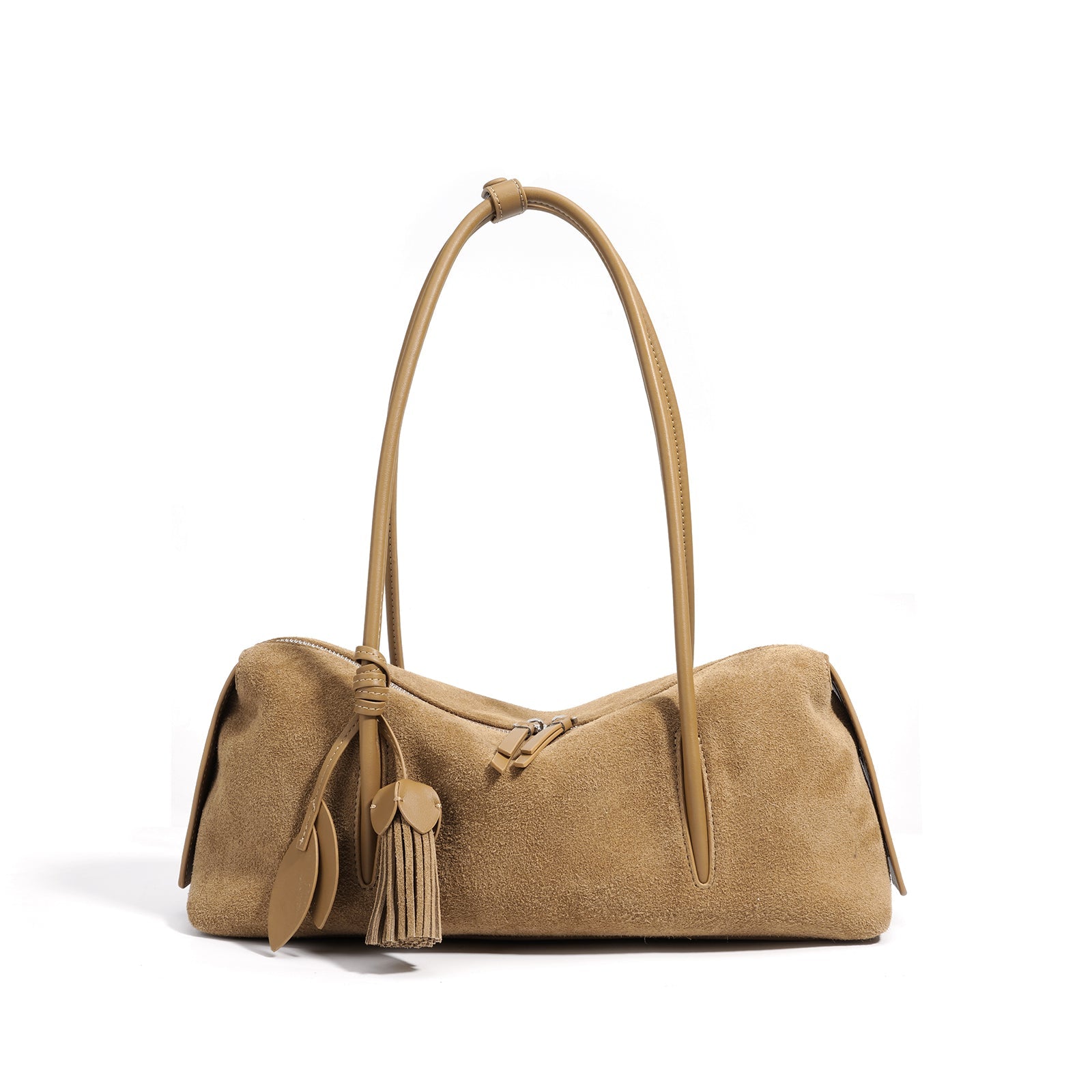 Minimalist Leather Crescent Underarm Bag - VVISN