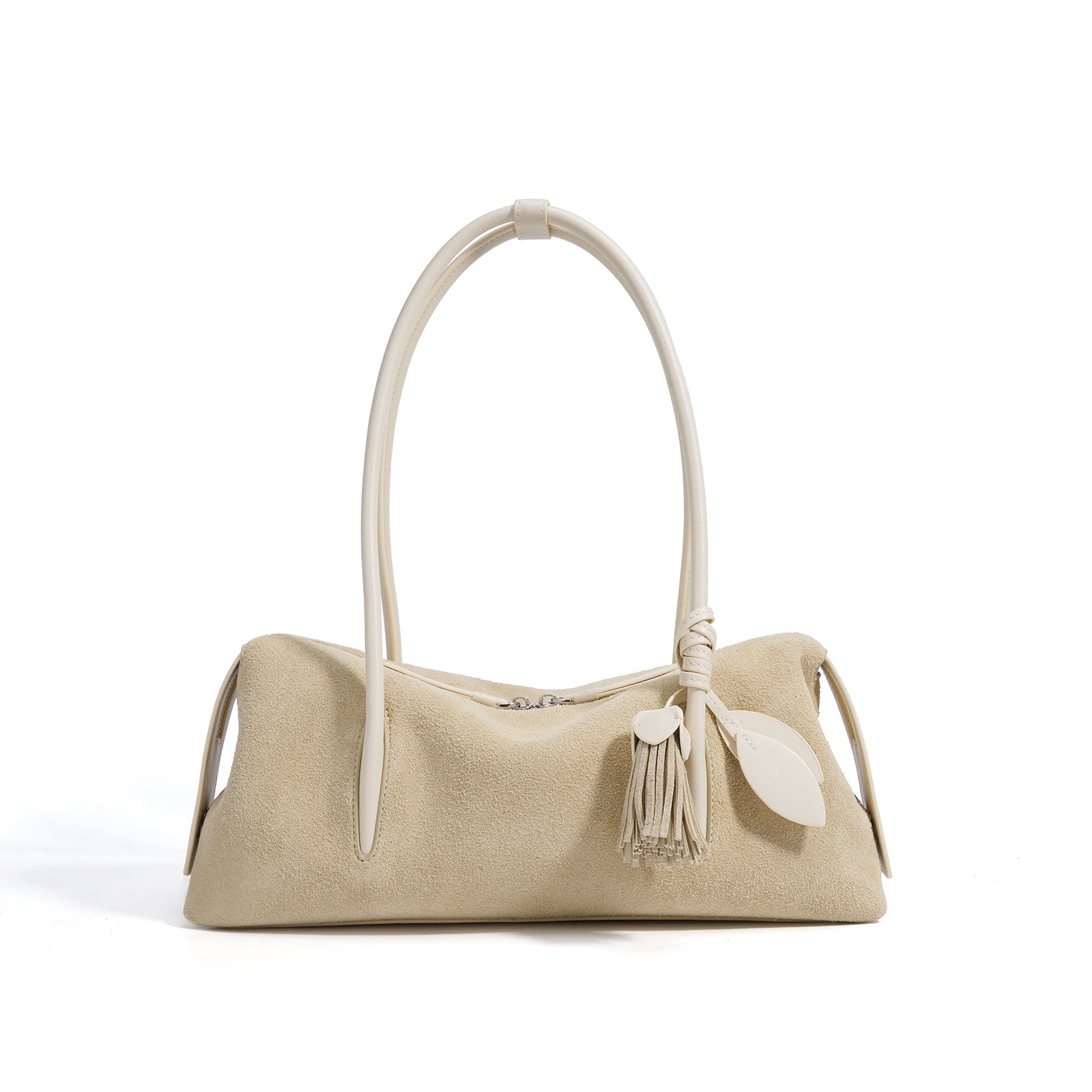 Minimalist Leather Crescent Underarm Bag - VVISN