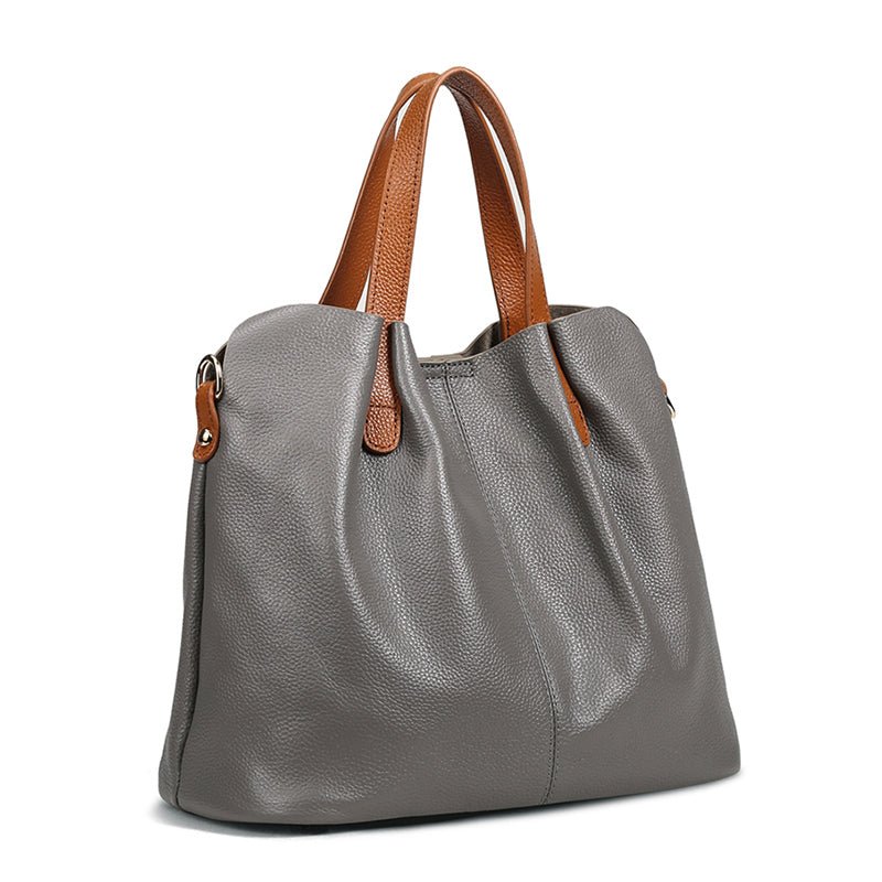 Multi - Function Leather Boston Crossbody - VVISN