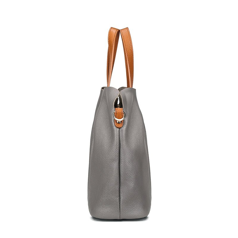 Multi - Function Leather Boston Crossbody - VVISN