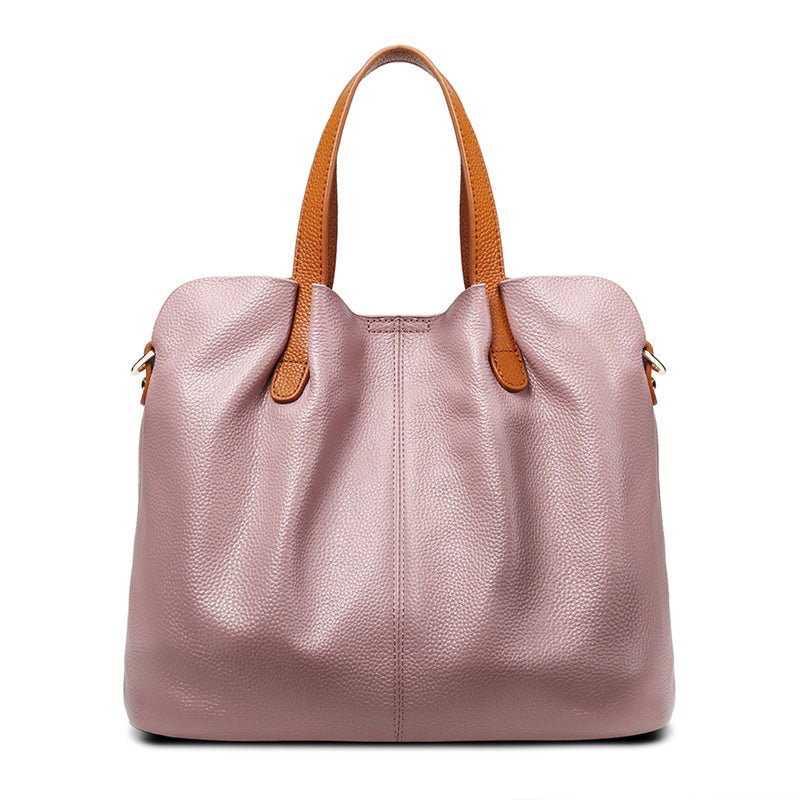 Multi - Function Leather Boston Crossbody - VVISN