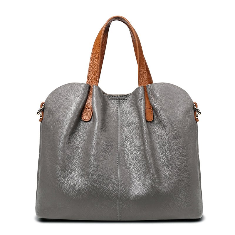Multi - Function Leather Boston Crossbody - VVISN