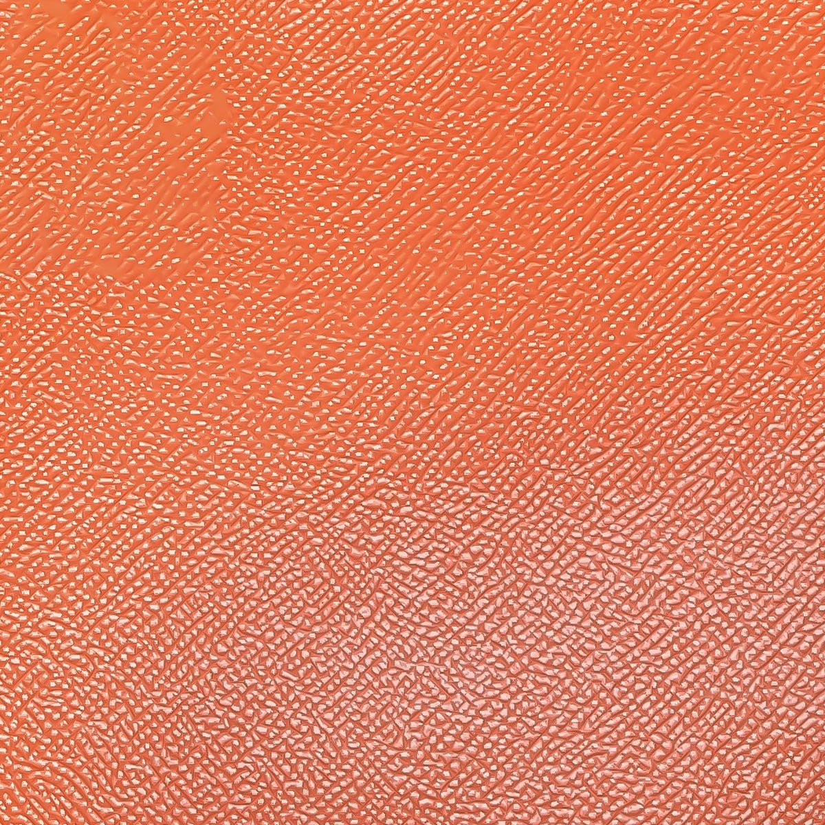 Orange Palm Grain Leather Bamboo Tote - VVISN