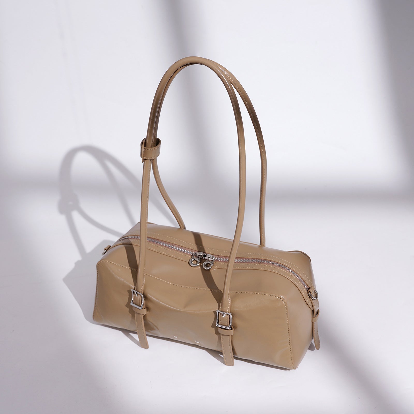 Patent Leather East West Shoulder Bag - VVISN