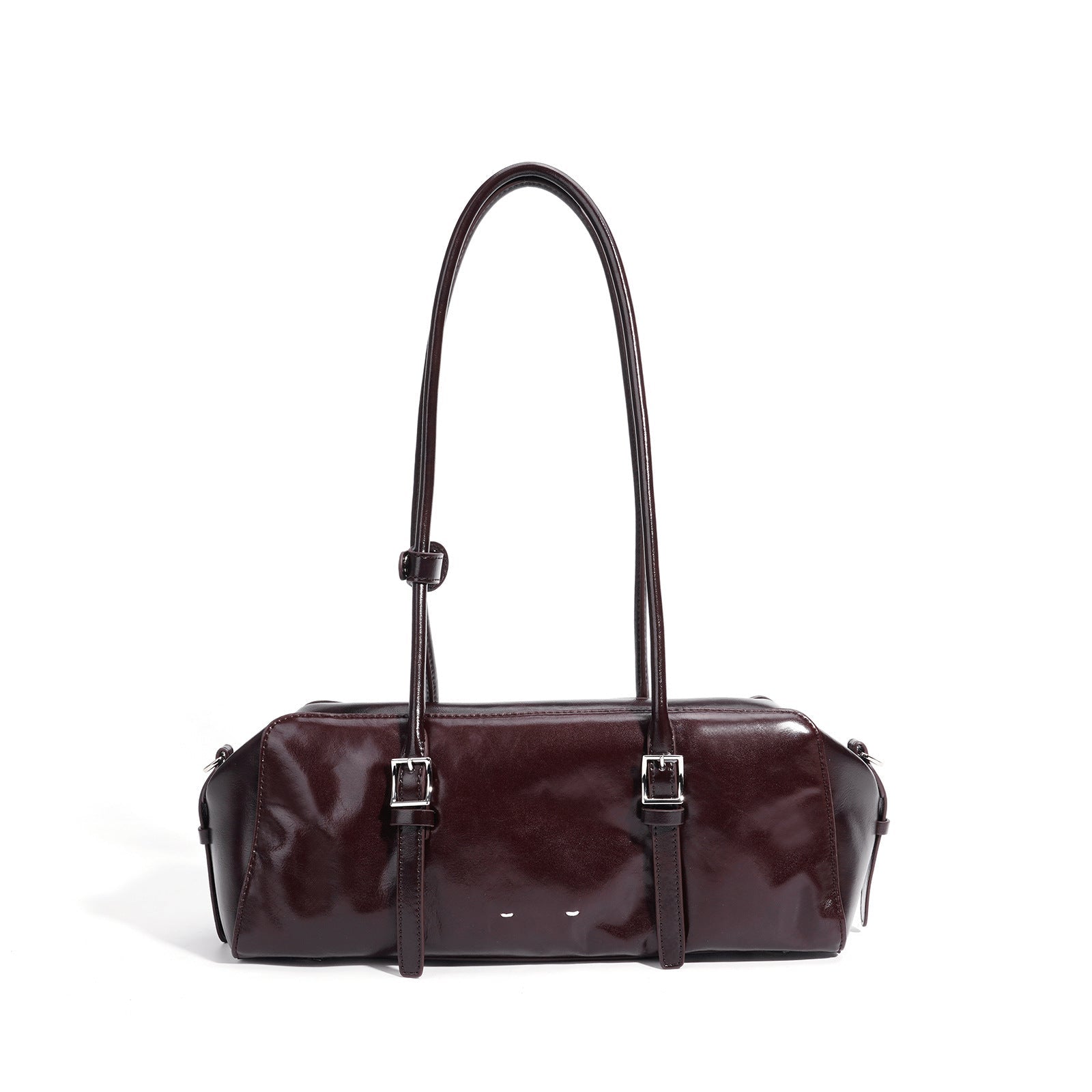 Patent Leather East West Shoulder Bag - VVISN