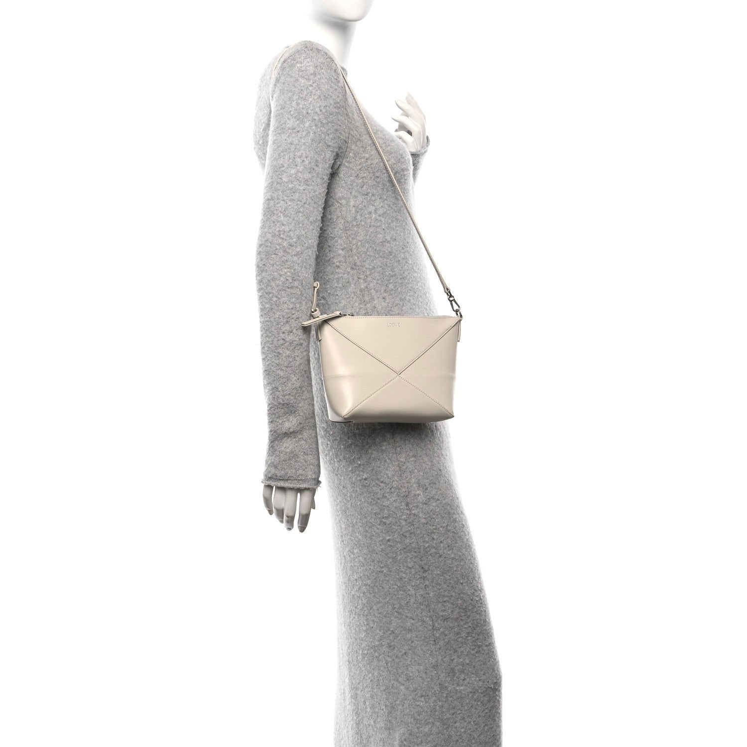 Puzzle Fold Nappa Leather Pouch - VVISN