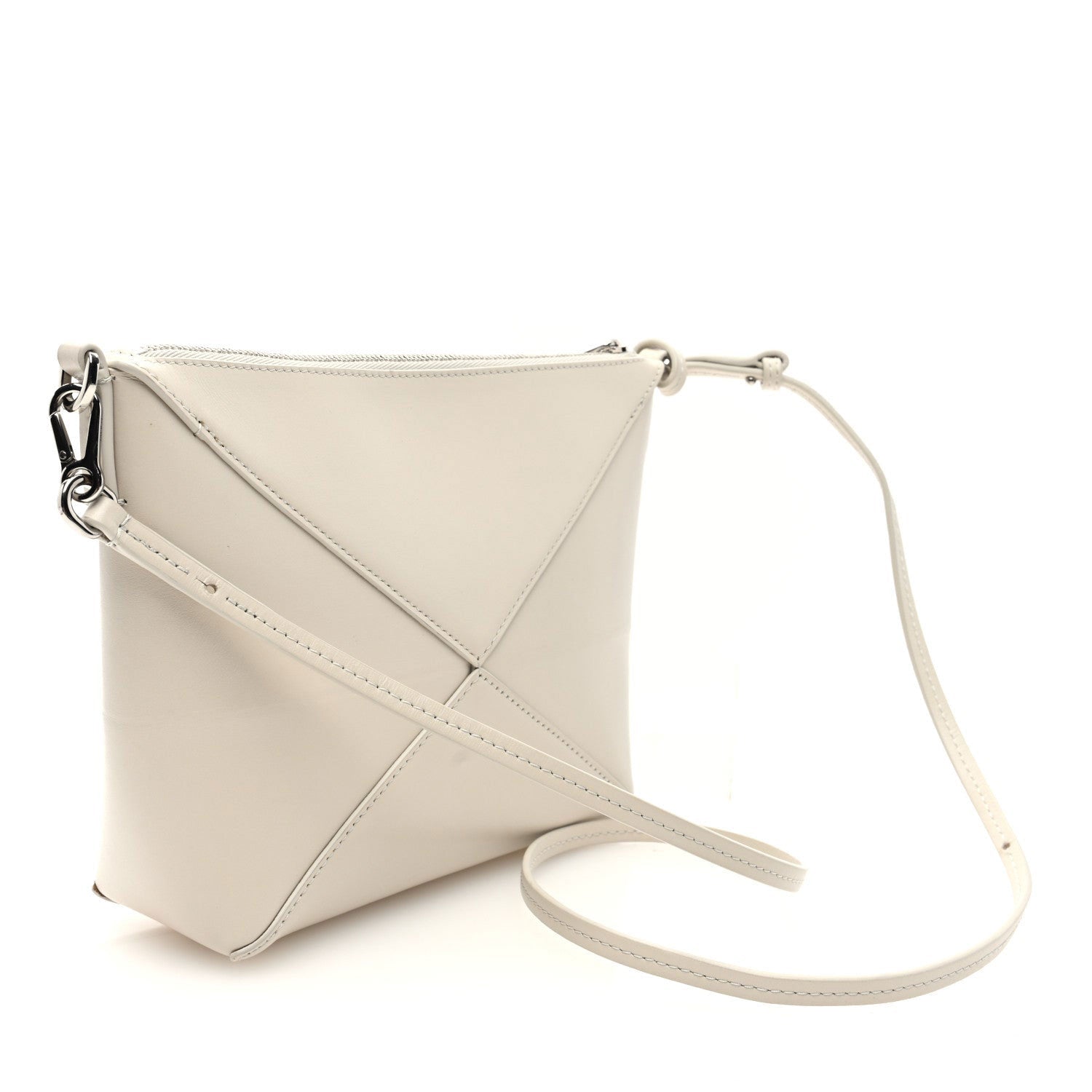 Puzzle Fold Nappa Leather Pouch - VVISN