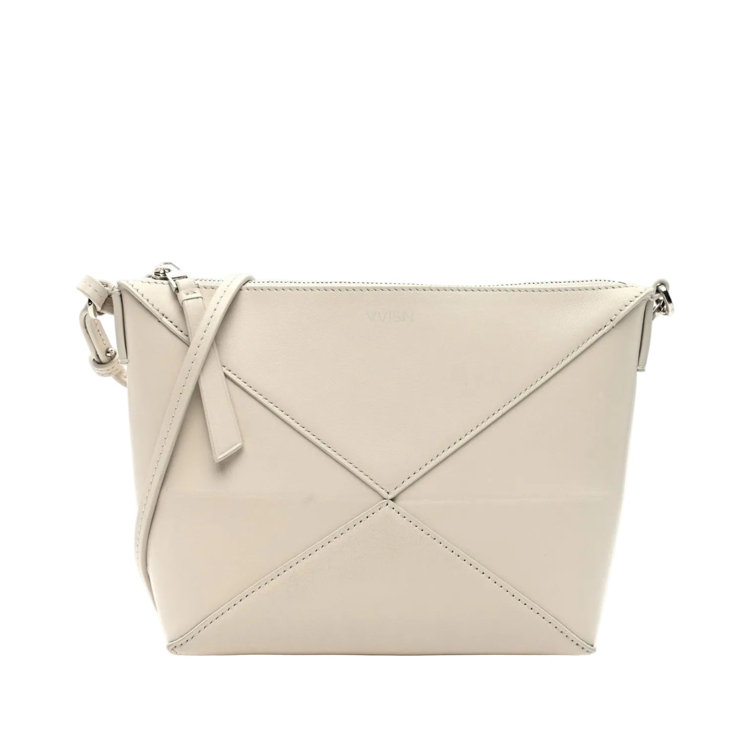 Puzzle Fold Nappa Leather Pouch - VVISN