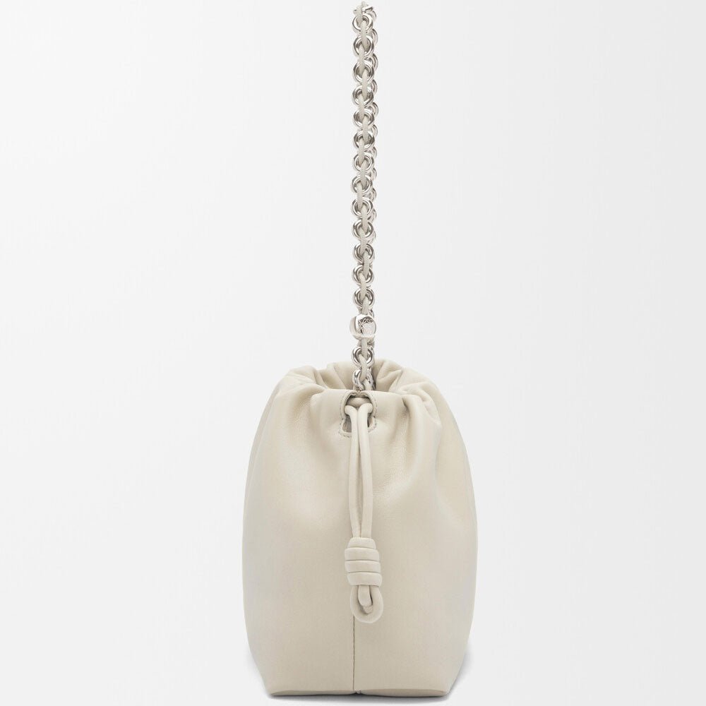 Sea Salt Nappa Leather Flamenco Purse - VVISN