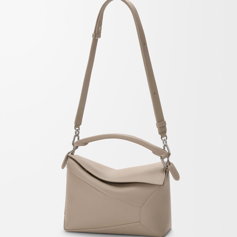 Small Clay Grained Leather Puzzle Edge - VVISN