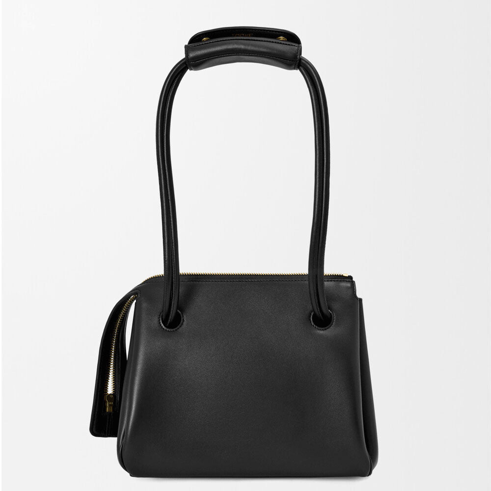 Small Madrid bag in supple calfskin Black - VVISN