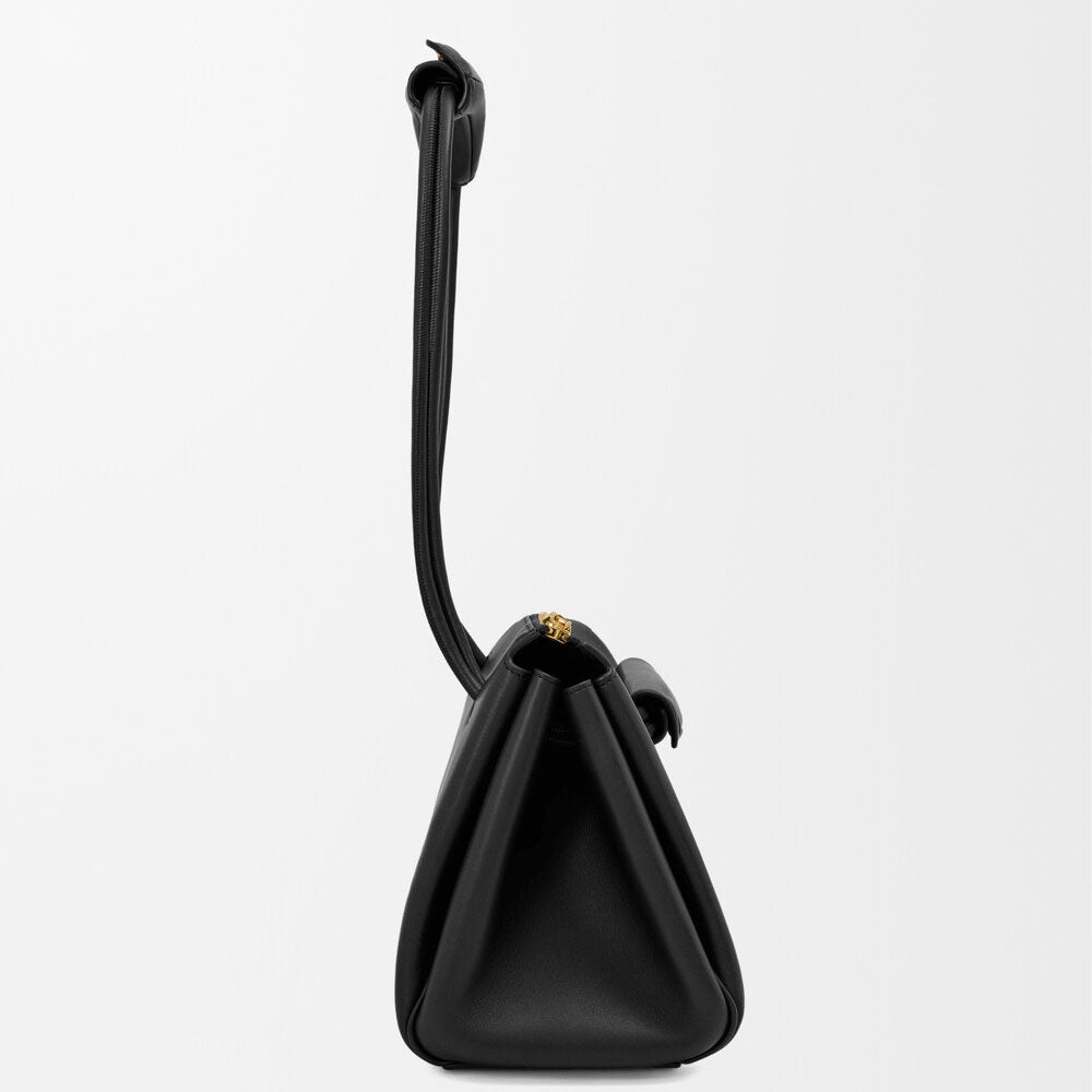 Small Madrid bag in supple calfskin Black - VVISN