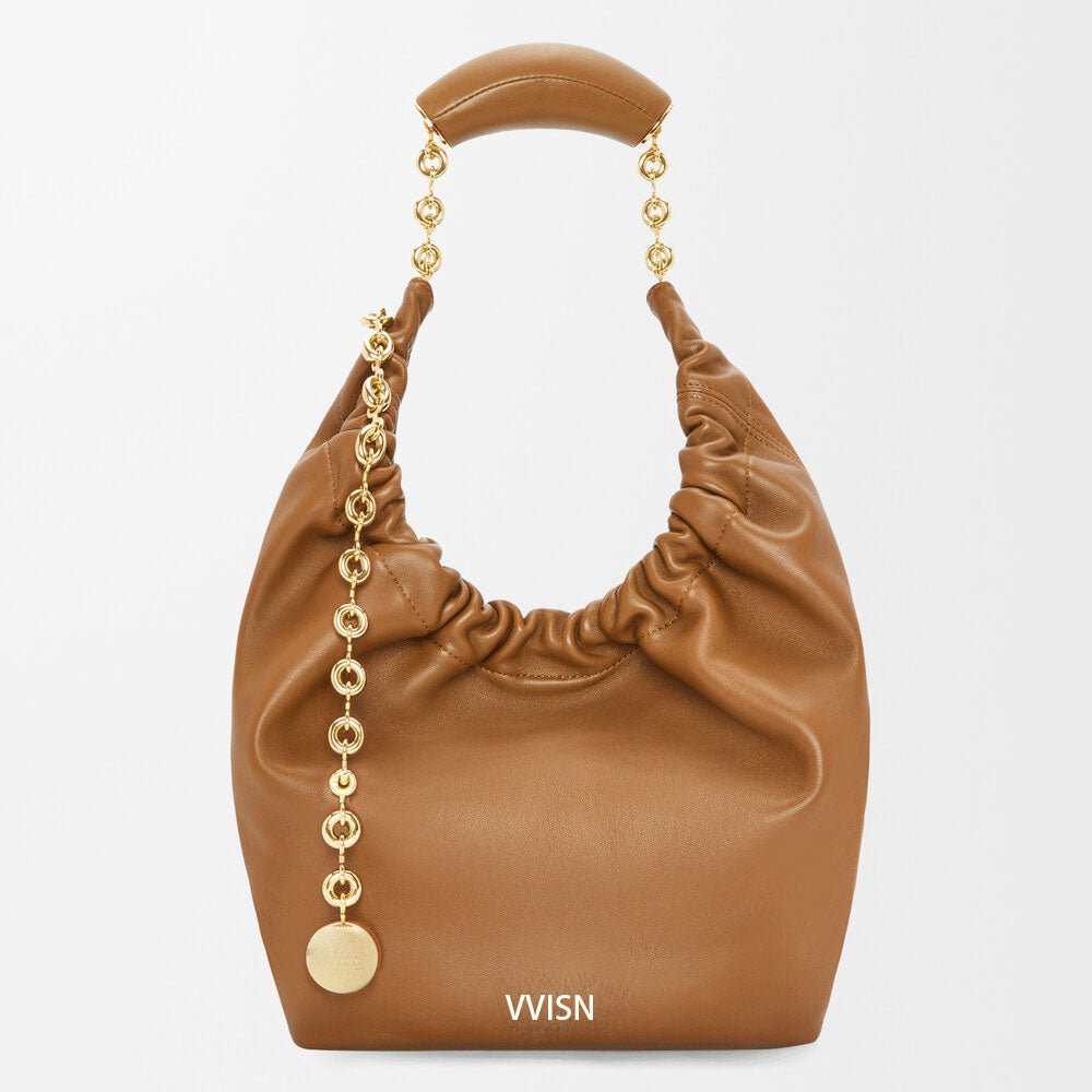 Small Squeeze bag in mellow nappa lambskin - VVISN