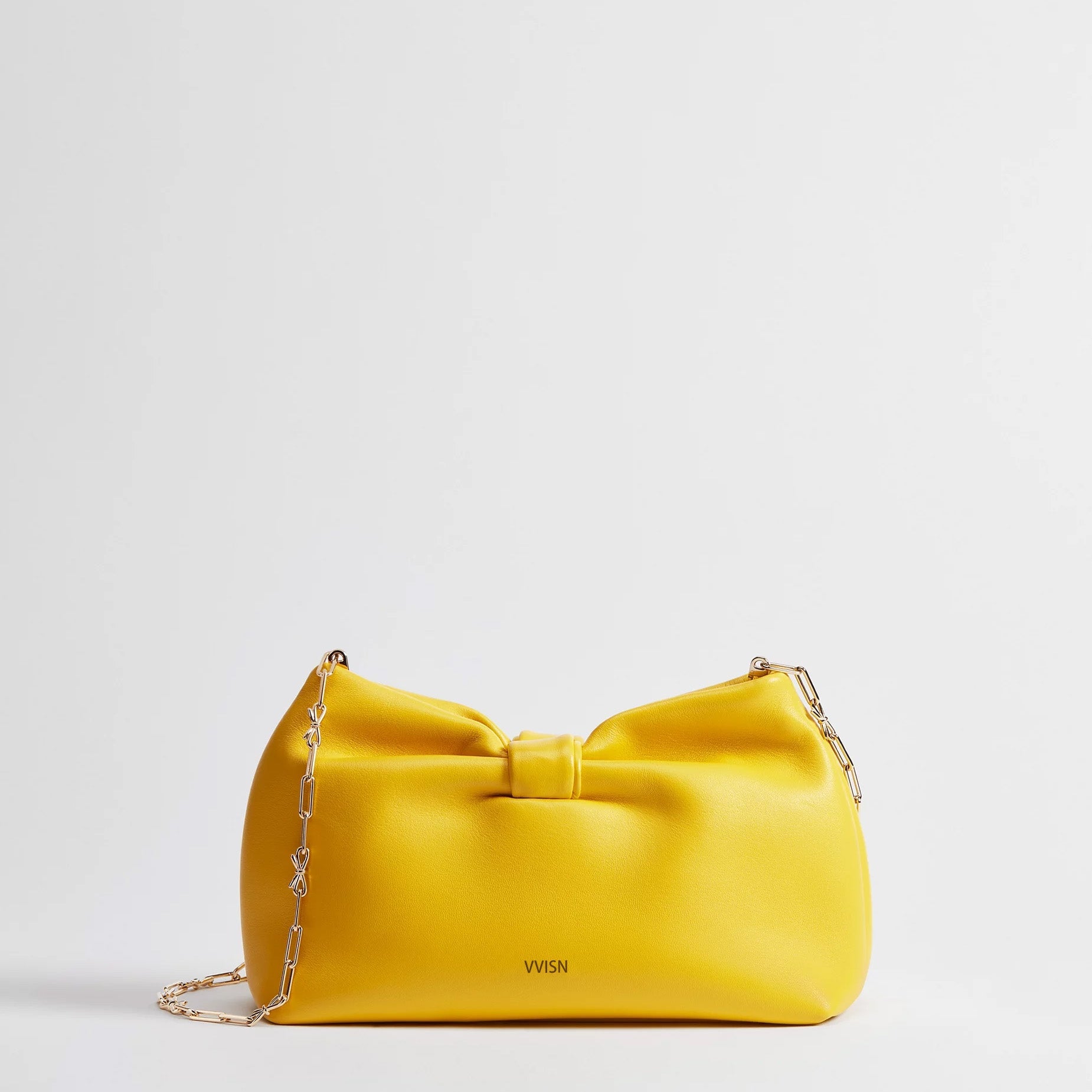 Small Supple Lambskin Bow - Shaped Bag - VVISN