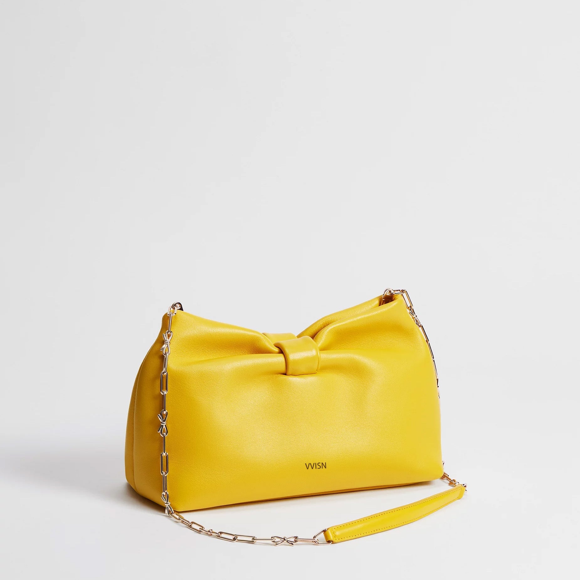 Small Supple Lambskin Bow - Shaped Bag - VVISN