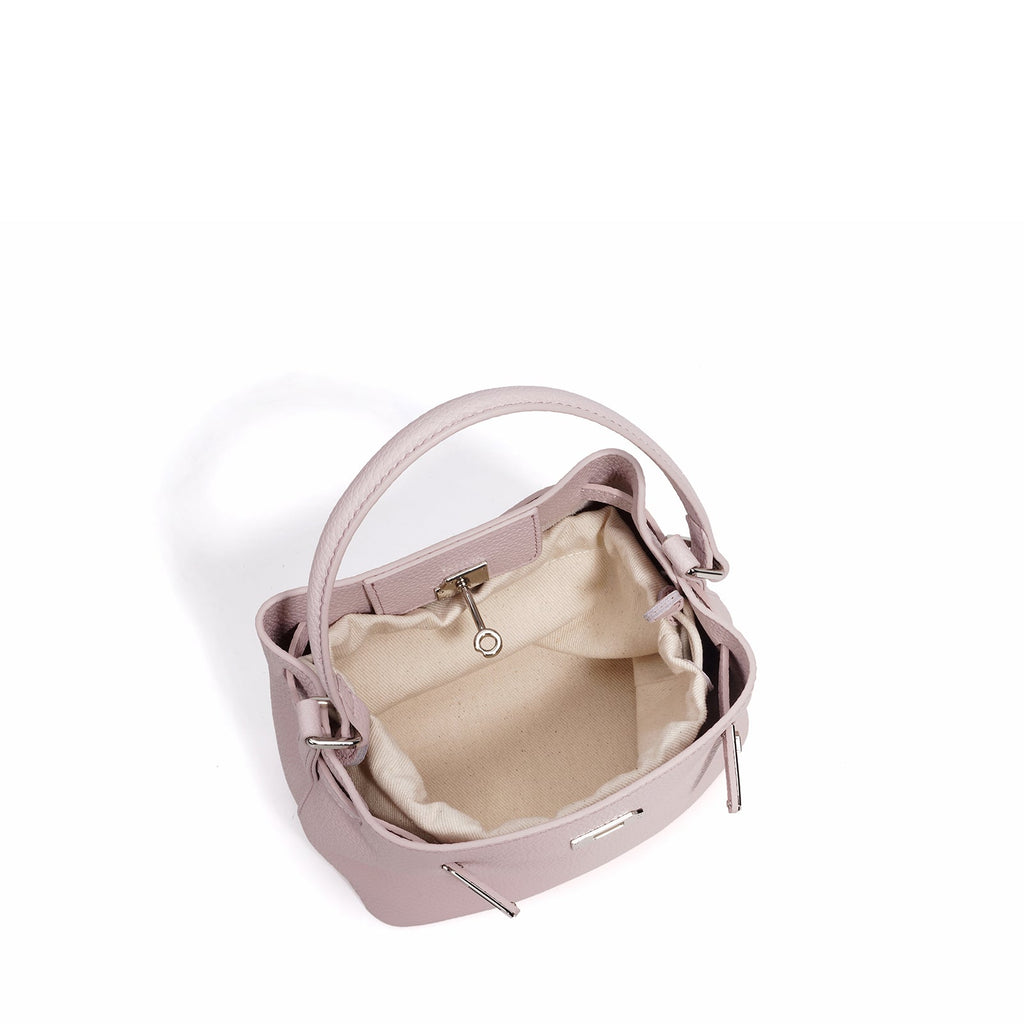 Structured Full Grain Leather Handbag - VVISN