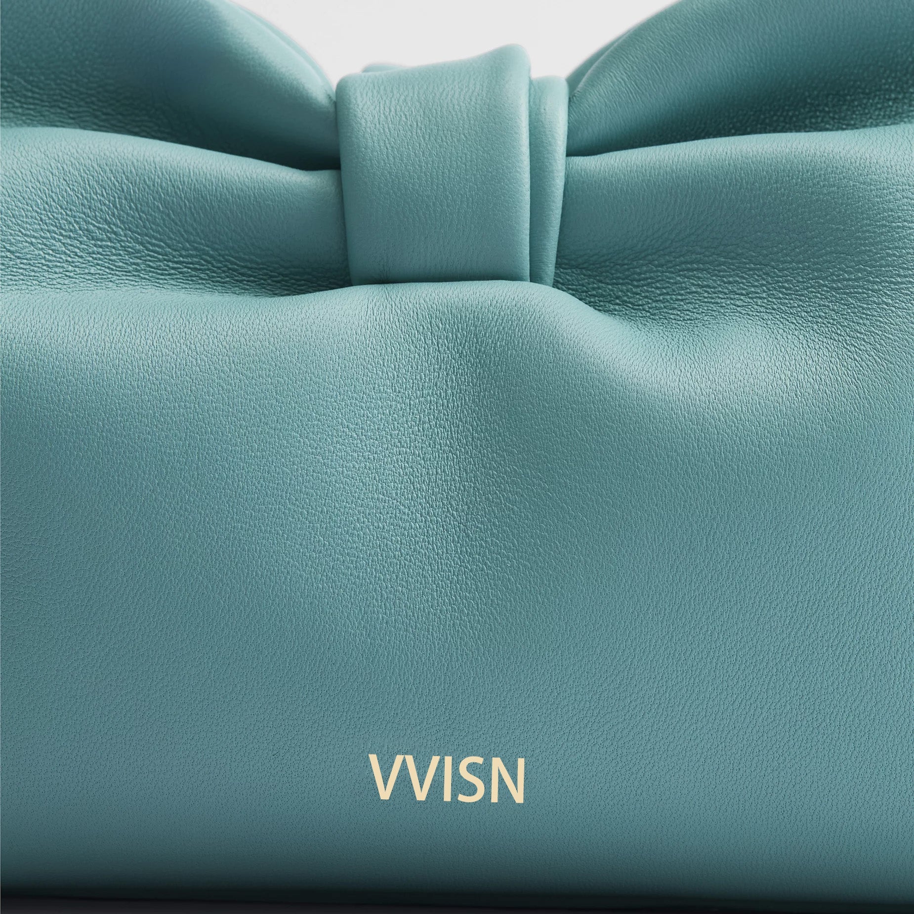 Supple Lambskin Bow - Shaped Shoulder Bag - VVISN