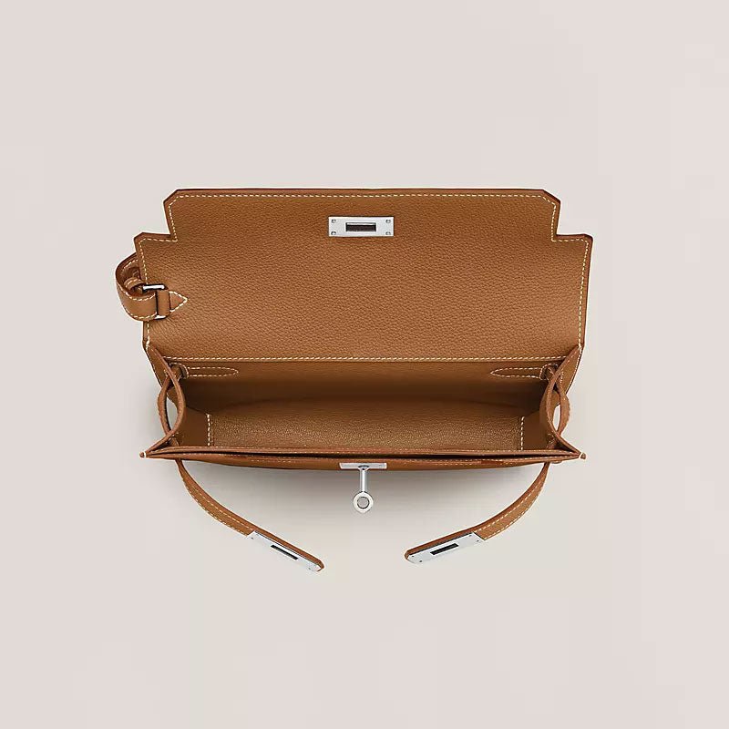 Togo Calfskin Pouch with Palladium - VVISN