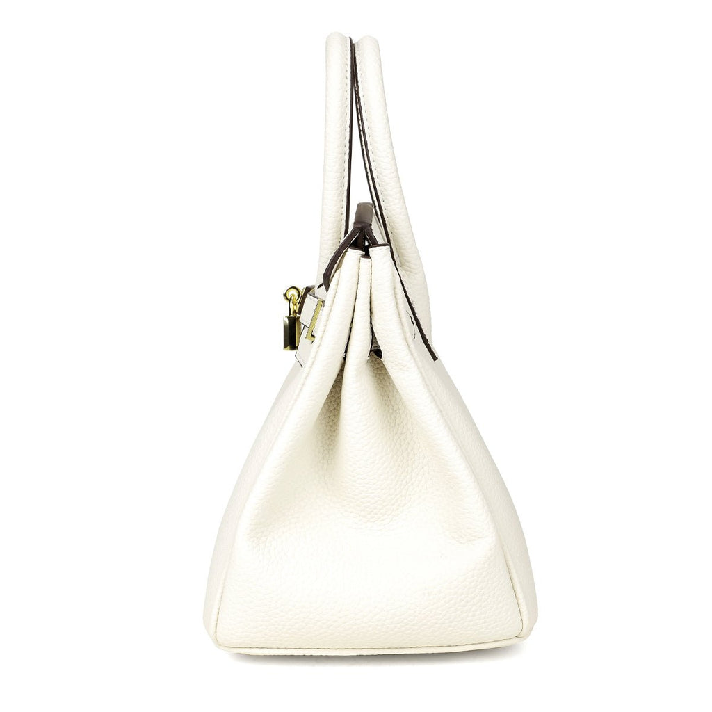 Top Grain Cowhide Boston Handbag - VVISN