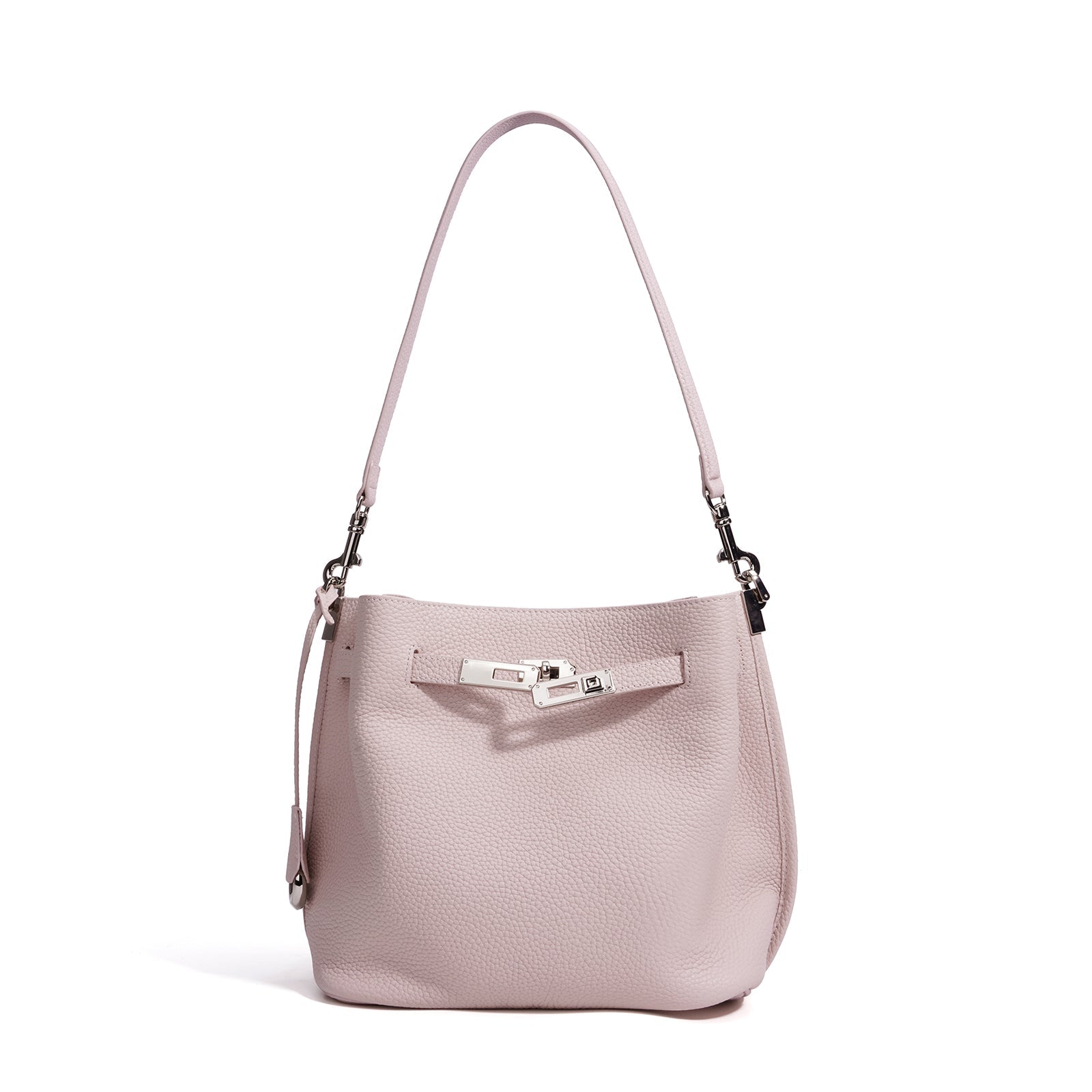 Top Grain Cowhide Curved Satchel Bag - VVISN