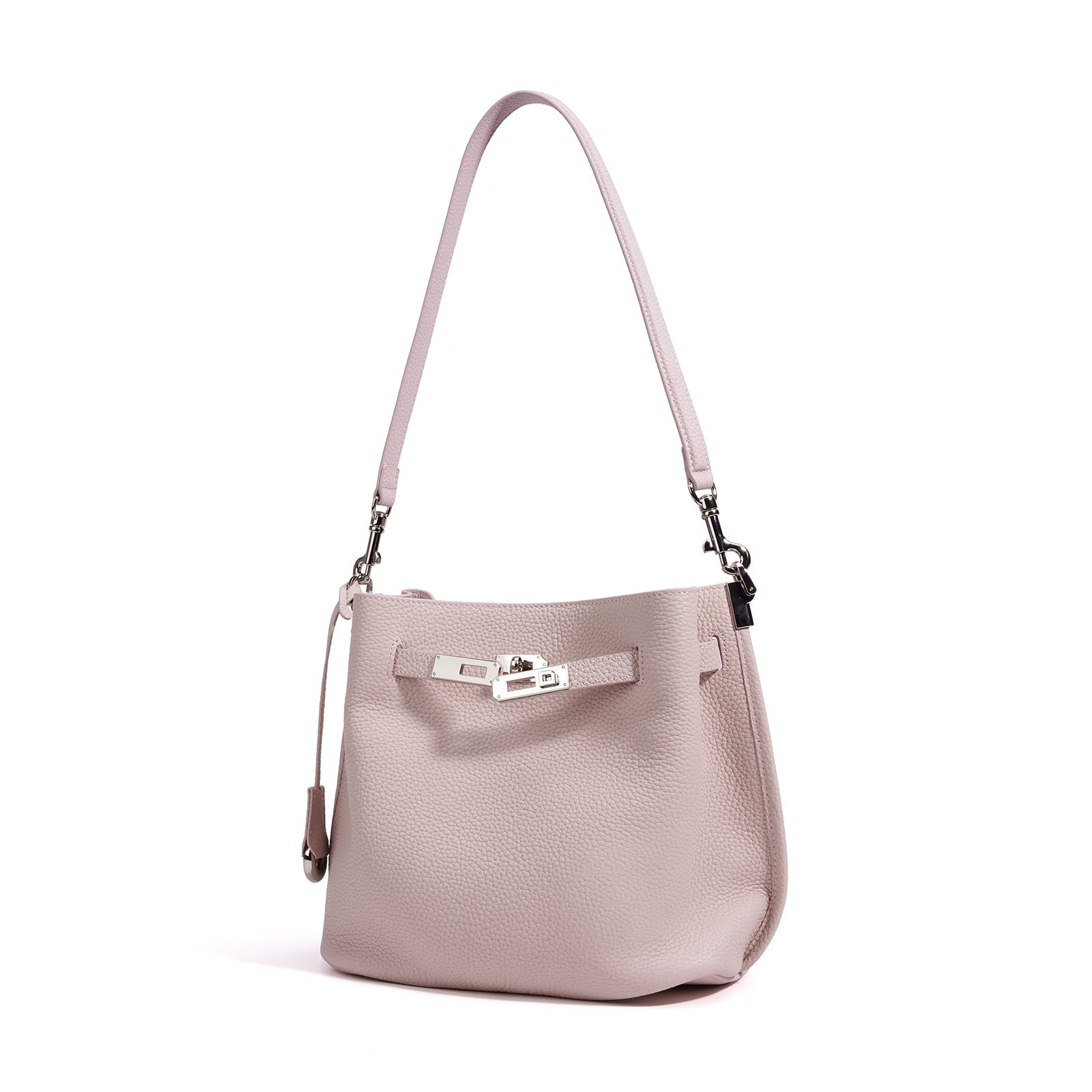 Top Grain Cowhide Curved Satchel Bag - VVISN