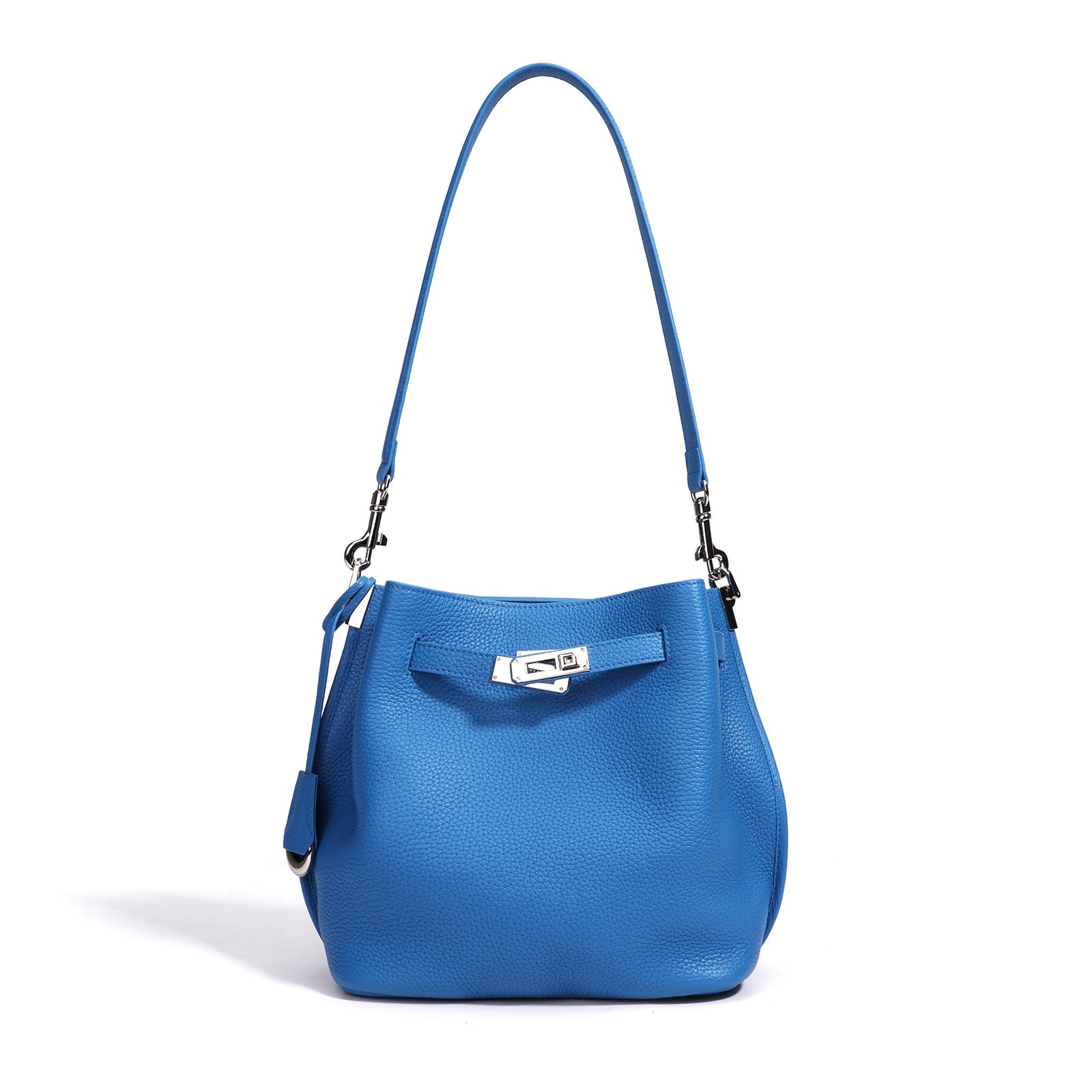 Top Grain Cowhide Curved Satchel Bag - VVISN