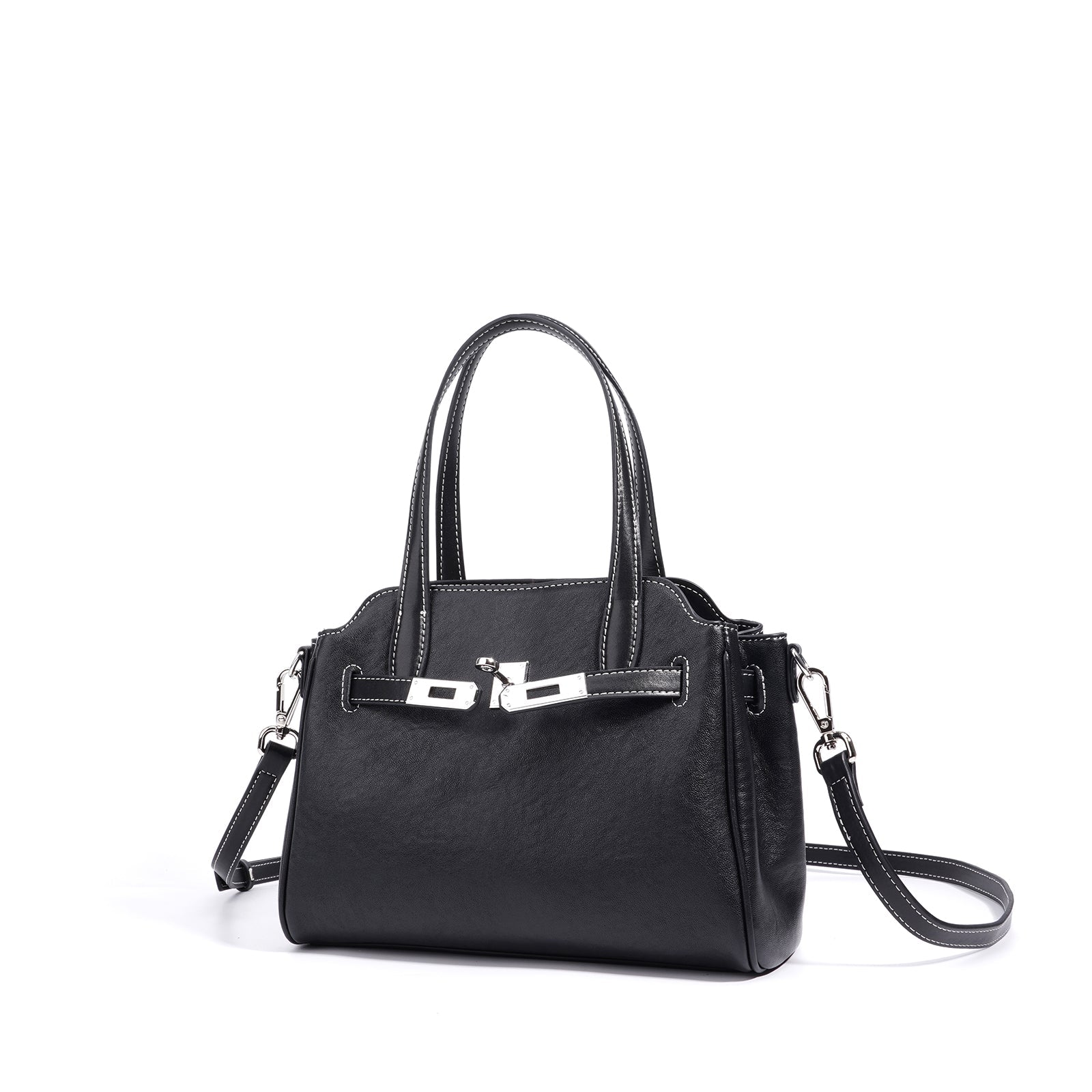 Top Grain Cowhide Flannel - Lined Bag - VVISN