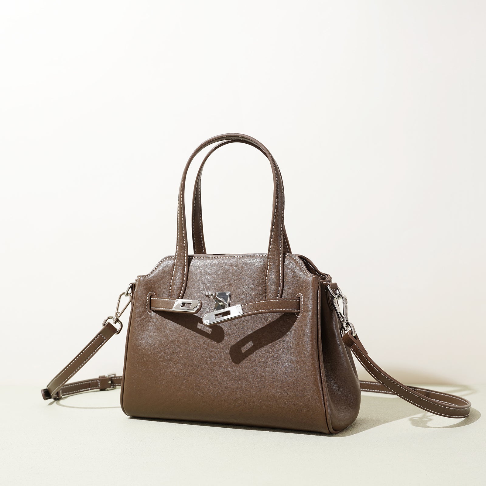 Top Grain Cowhide Flannel - Lined Bag - VVISN