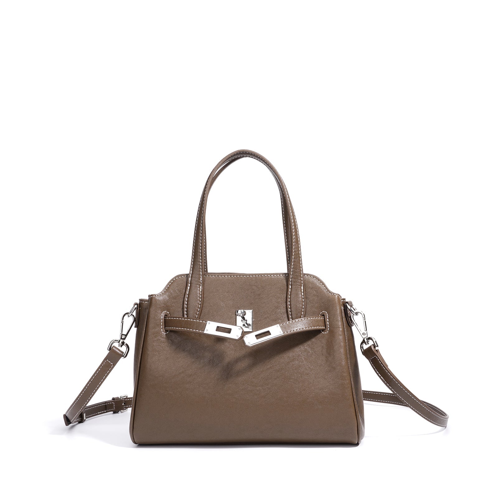 Top Grain Cowhide Flannel - Lined Bag - VVISN