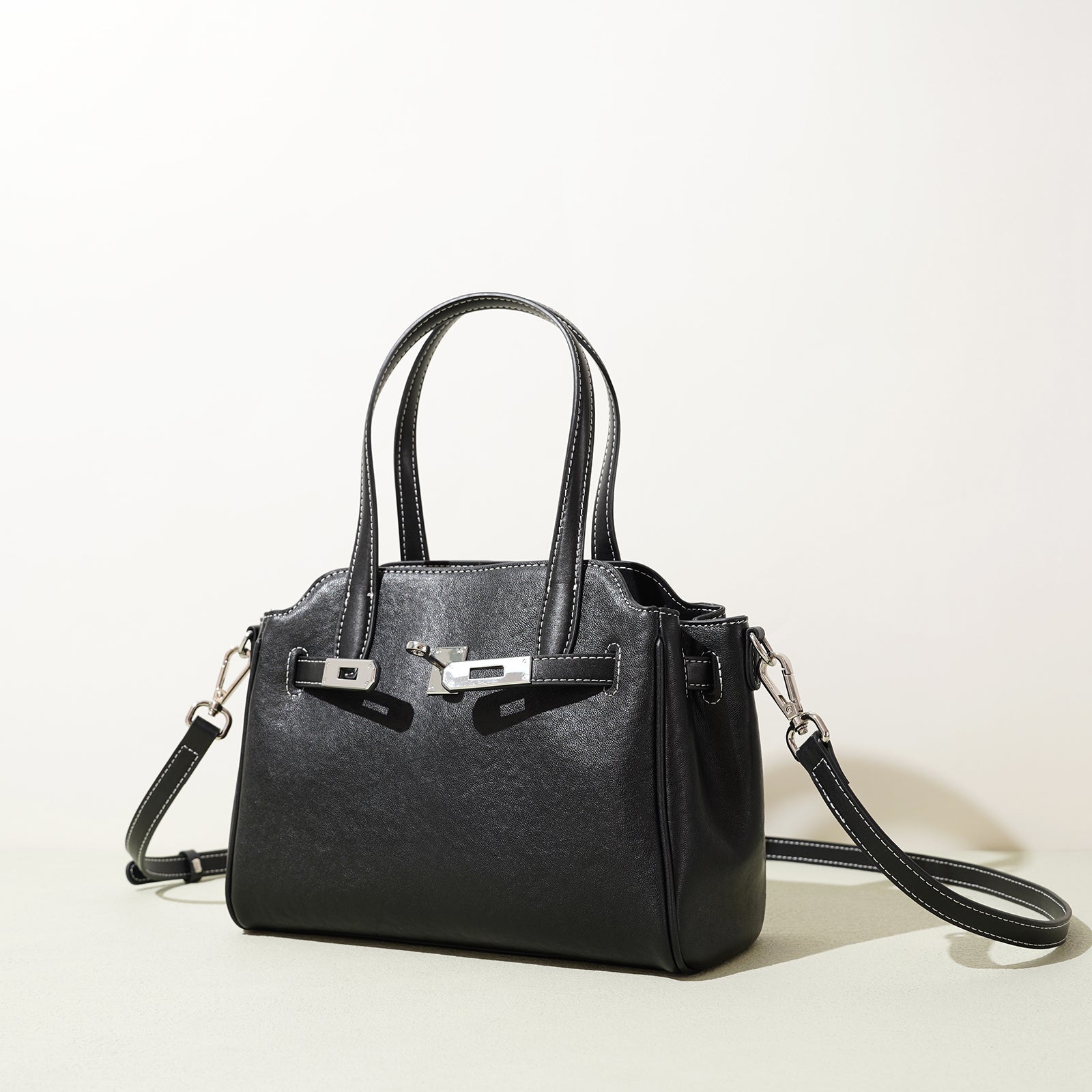 Top Grain Cowhide Flannel - Lined Bag - VVISN