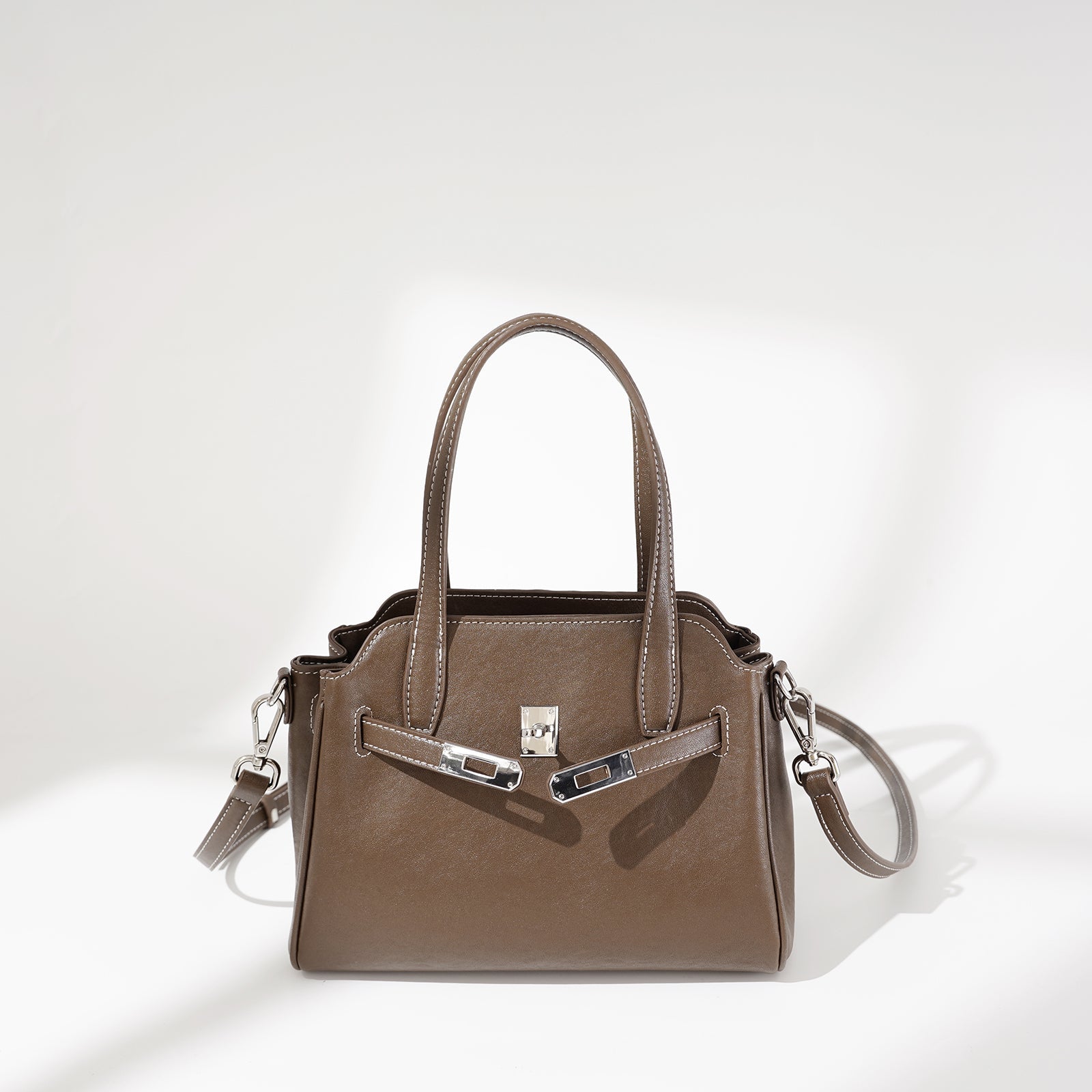 Top Grain Cowhide Flannel - Lined Bag - VVISN
