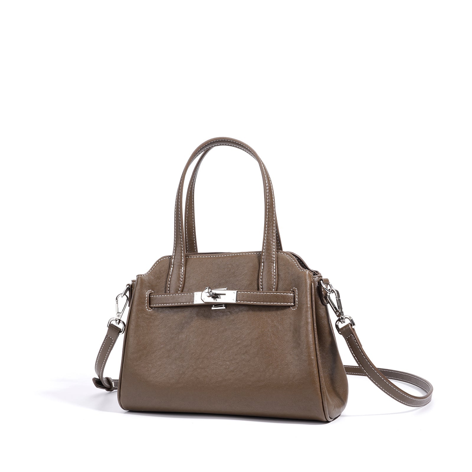 Top Grain Cowhide Flannel - Lined Bag - VVISN