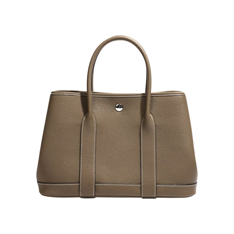 Top Grain Cowhide Garden Tote Bag - VVISN