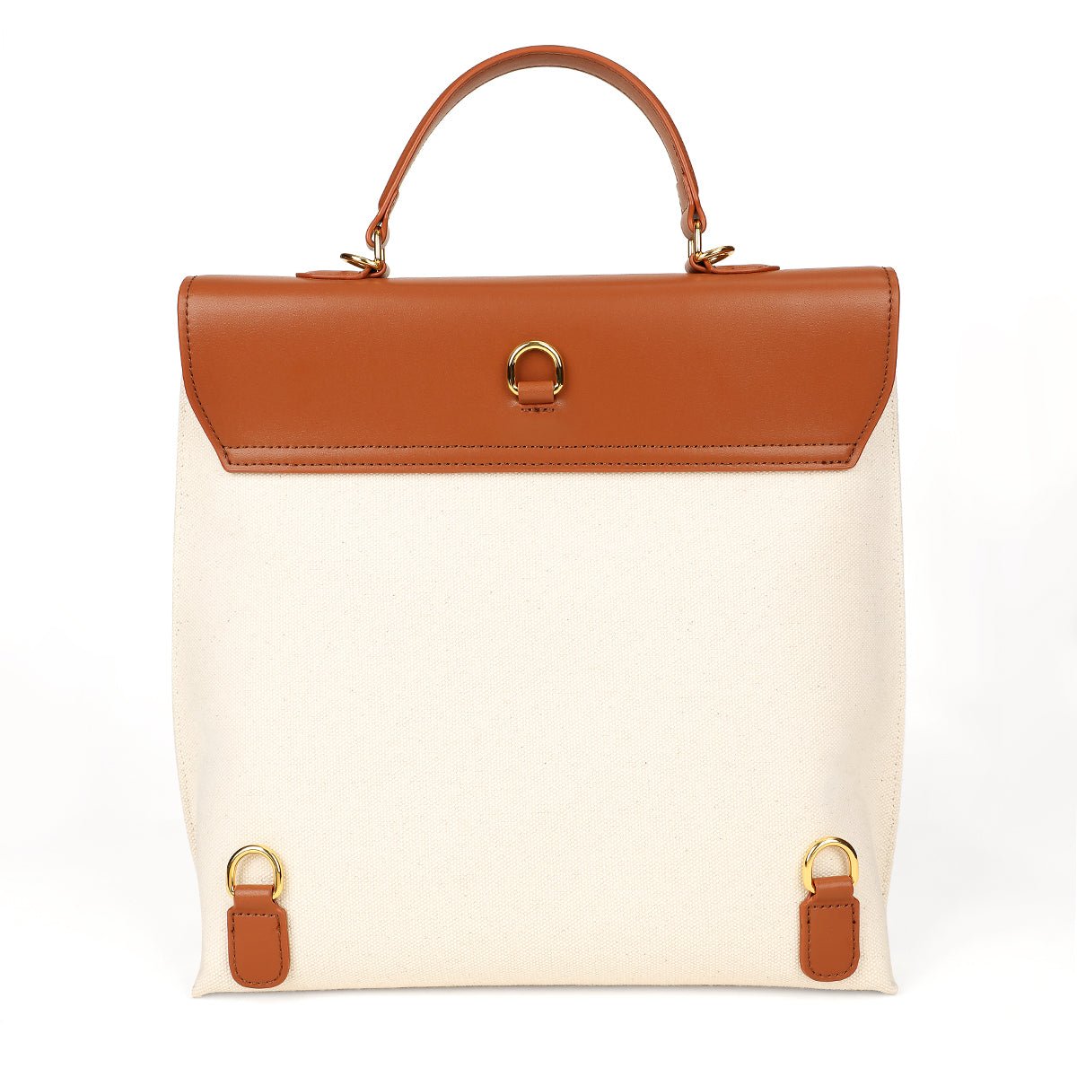 Top Grain Cowhide & Linen Mini Tote - VVISN