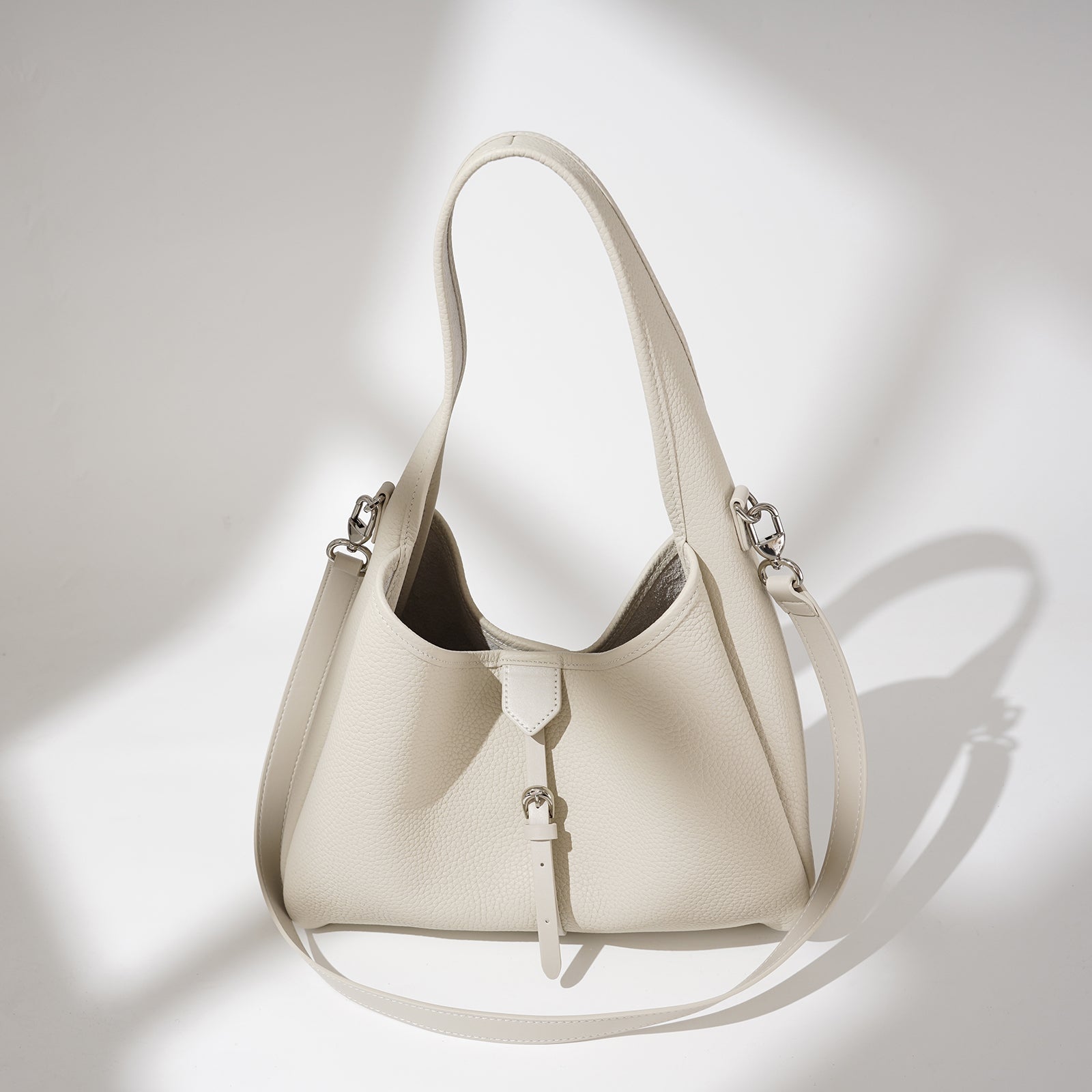 Top Grain Cowhide Minimalist Shoulder Bag - VVISN