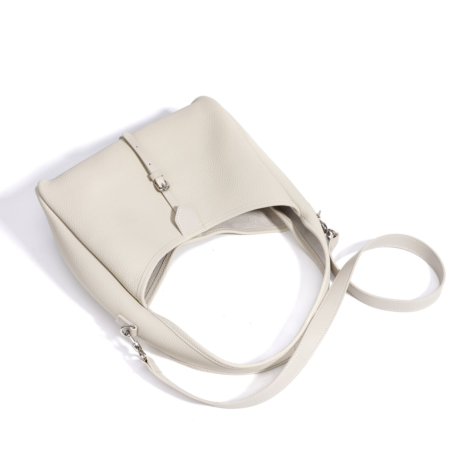 Top Grain Cowhide Minimalist Shoulder Bag - VVISN