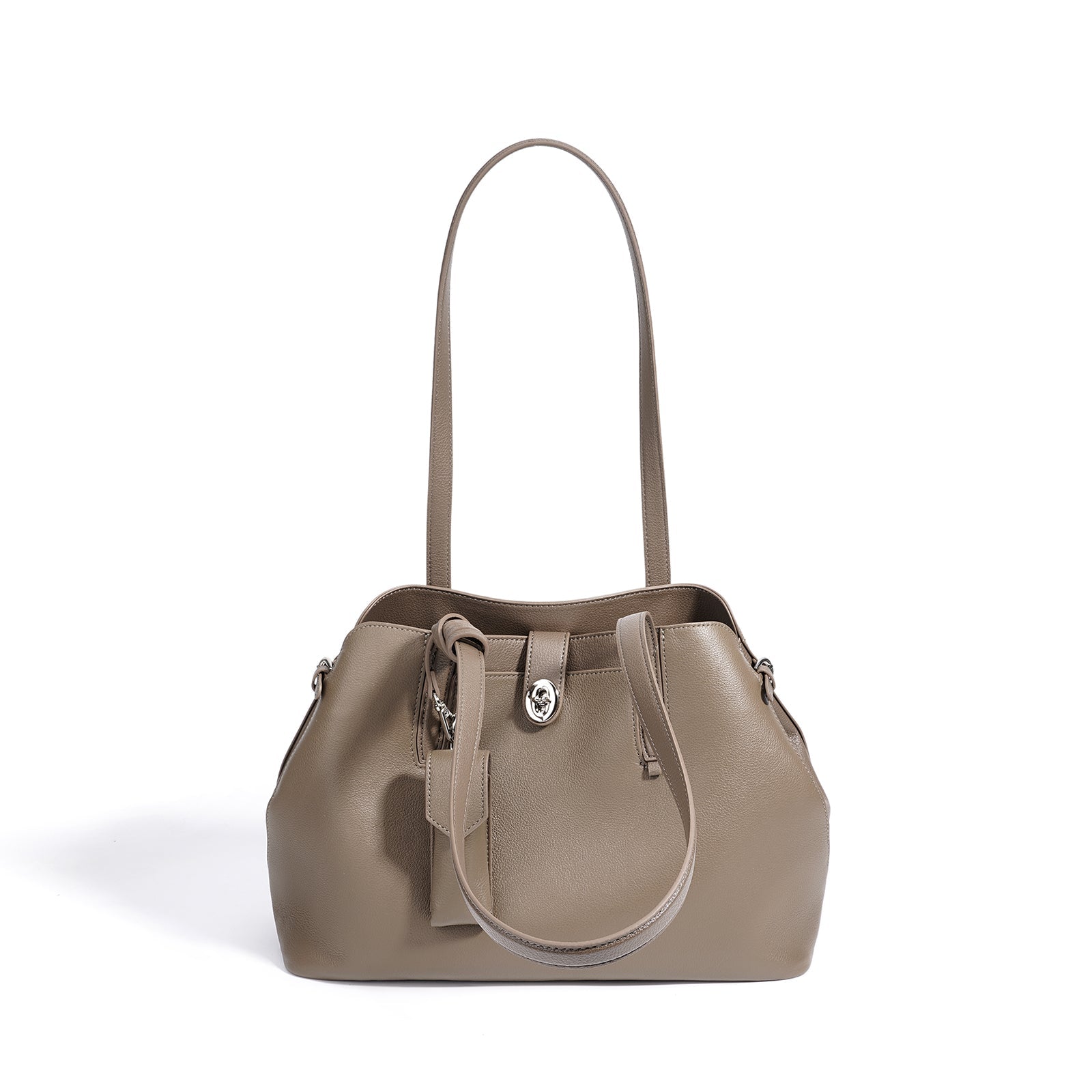 Top Grain Cowhide Origami Bucket Bag - VVISN