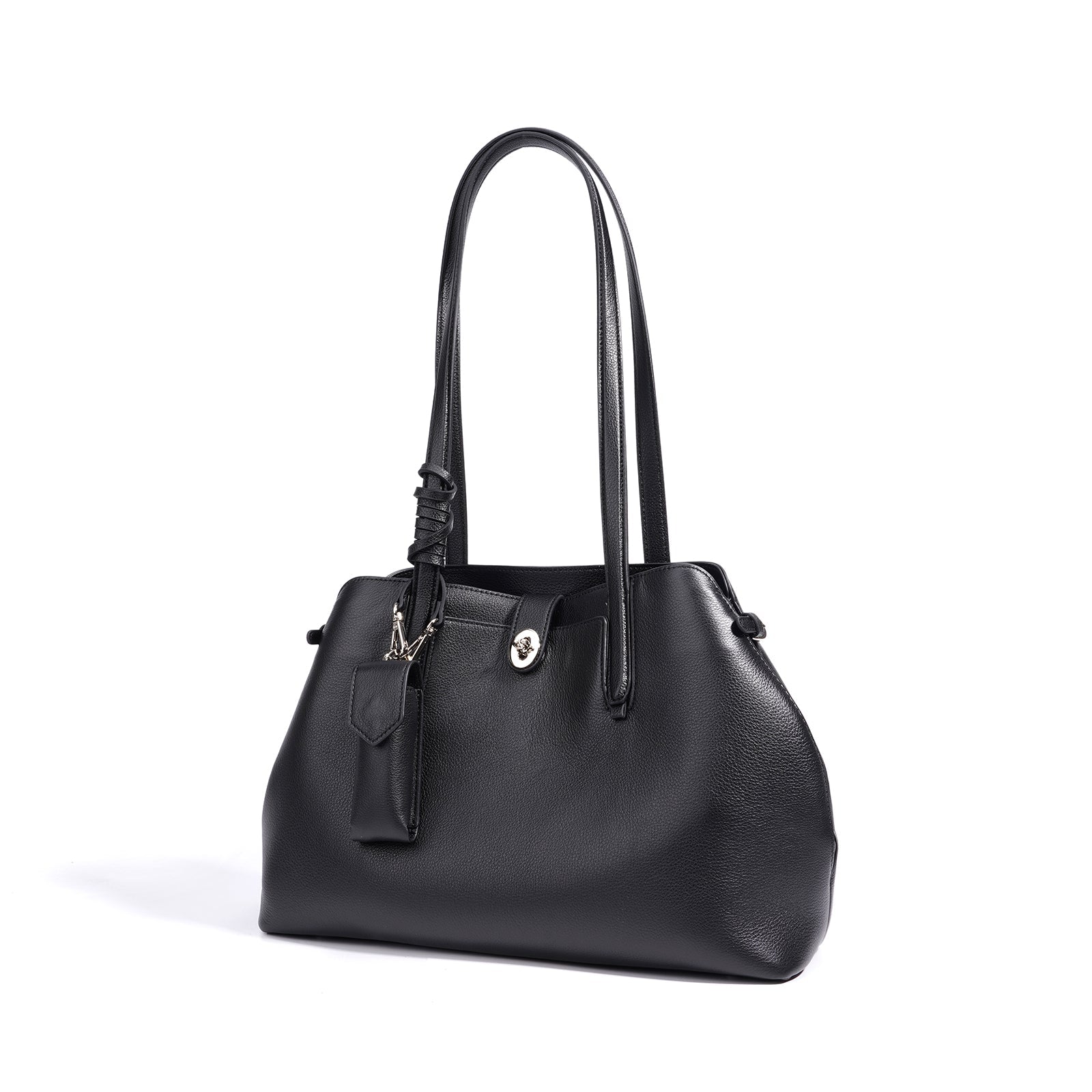 Top Grain Cowhide Origami Bucket Bag - VVISN