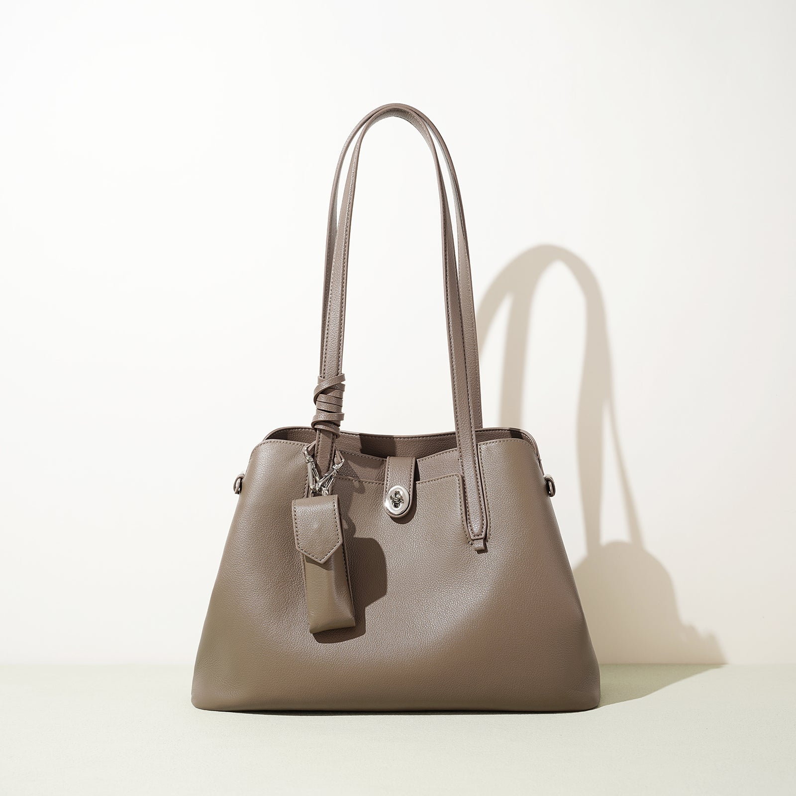 Top Grain Cowhide Origami Bucket Bag - VVISN