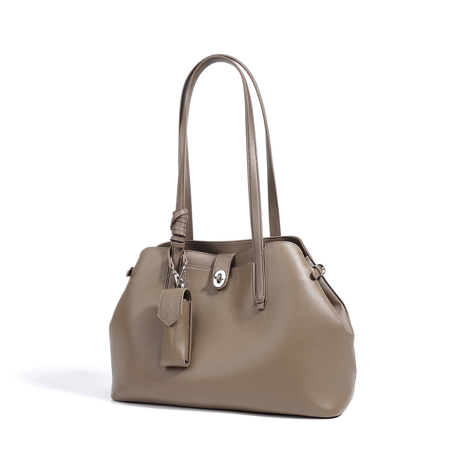 Top Grain Cowhide Origami Bucket Bag - VVISN