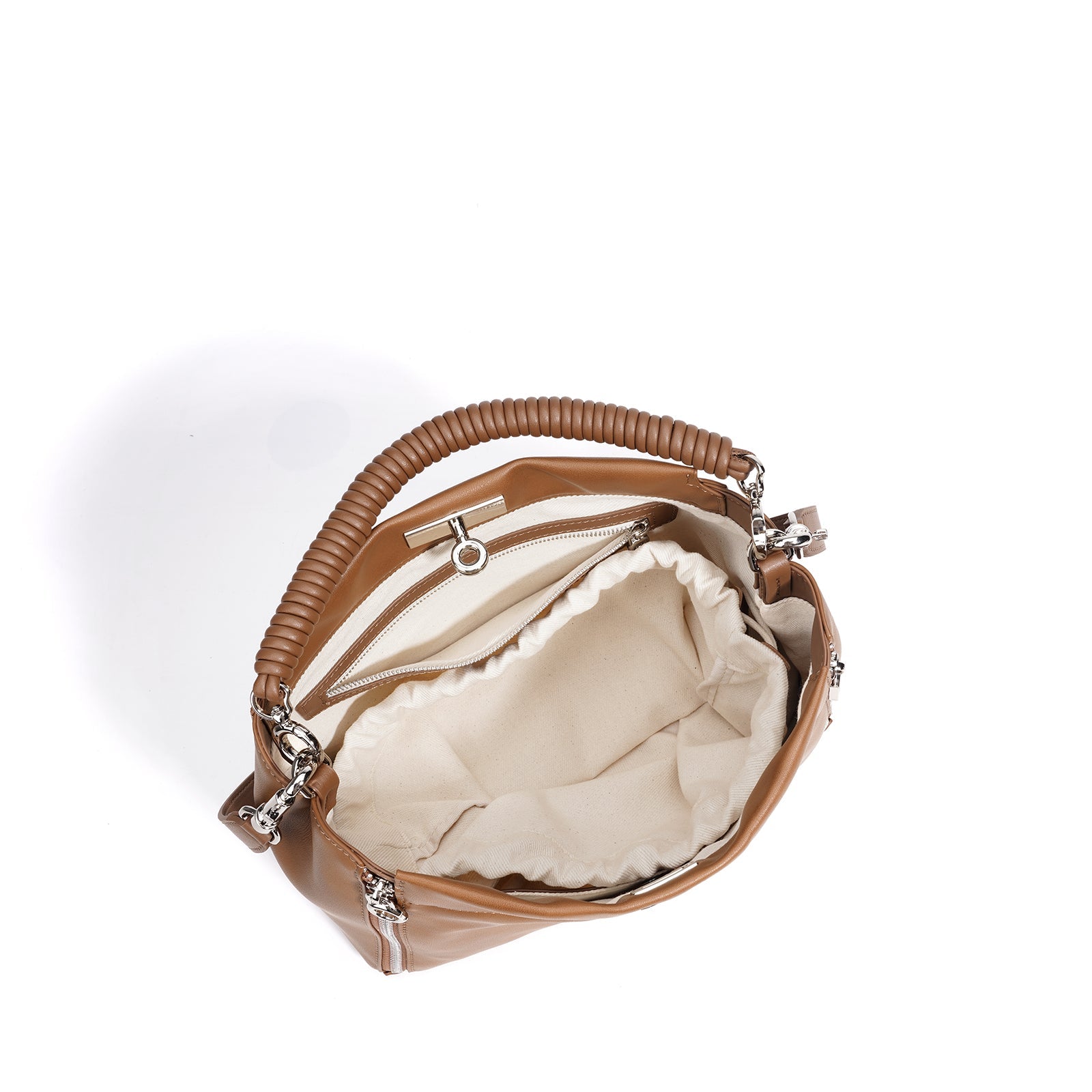 Top Grain Cowhide Structured Handbag - VVISN